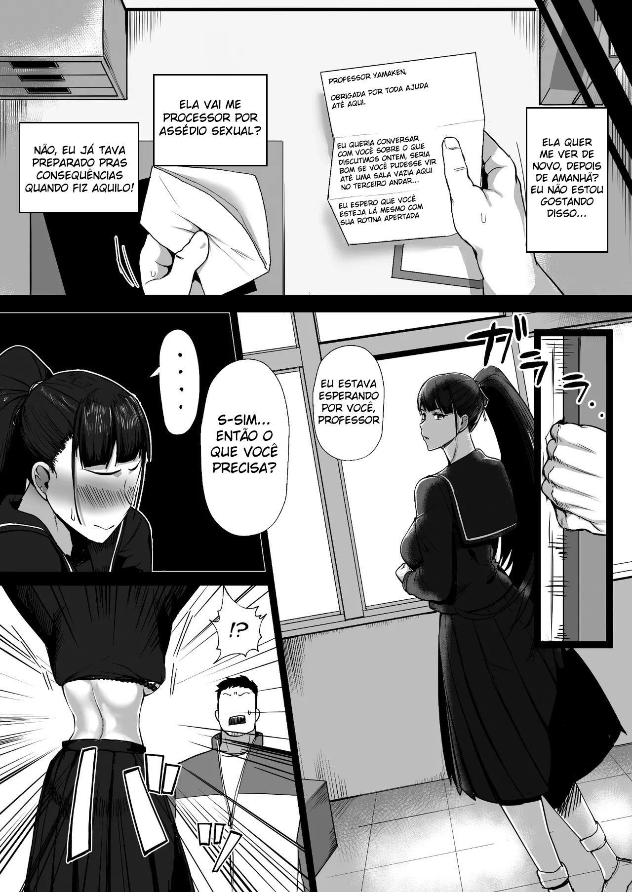Ler A Aluna Exemplar Quer Se Tornar a Cadela do Professor Capitulo 1 Page 8
