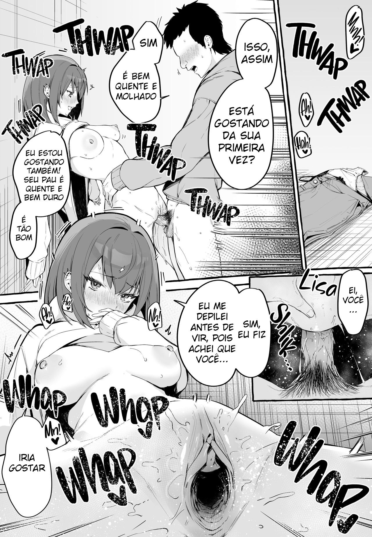Ler O Dia em Que Encontrei Pessoalmente Minha Namorada Virtual Peituda, e Ela Sugou Toda Minha Porra. Capitulo 1 Page 19