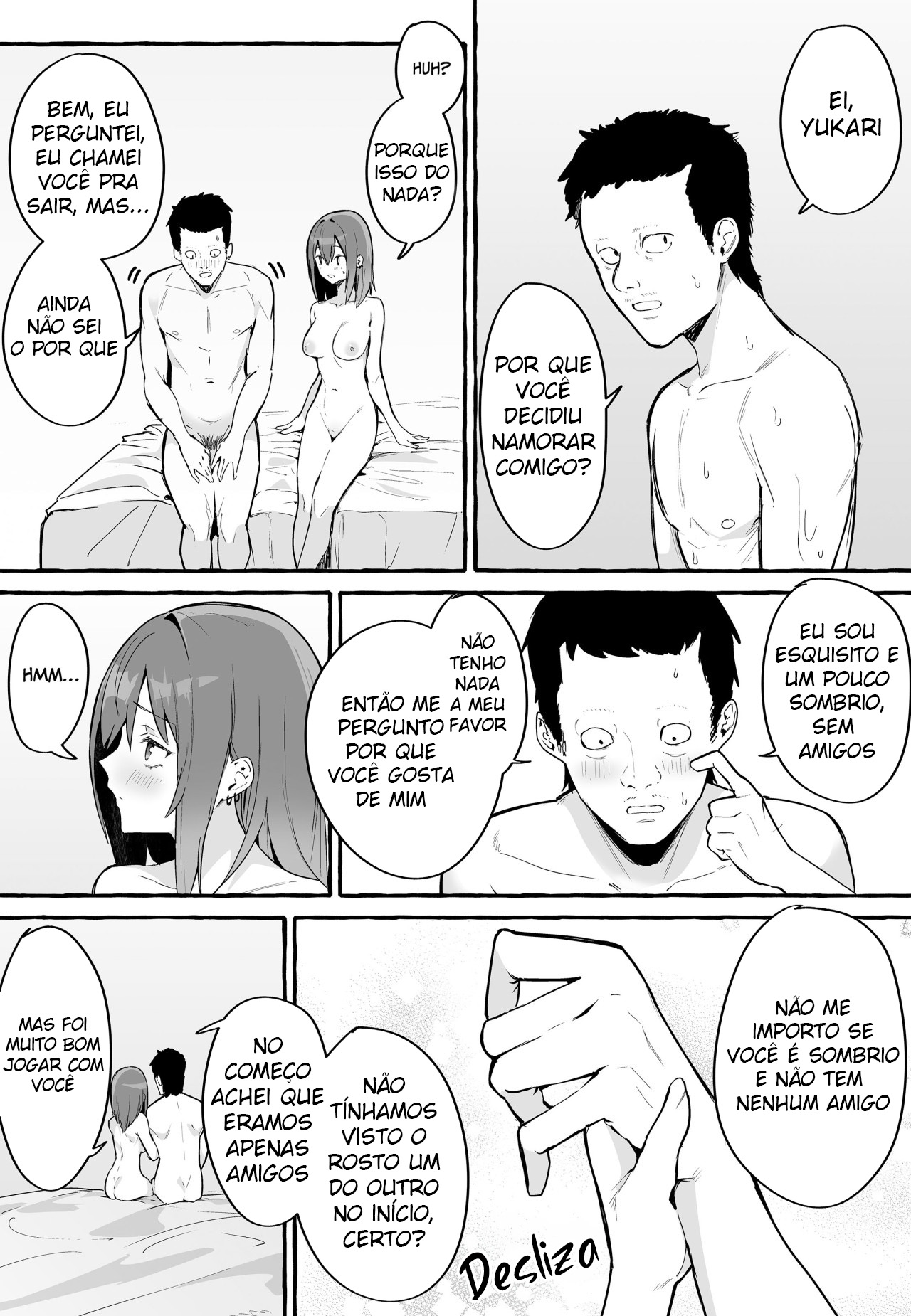 Ler O Dia em Que Encontrei Pessoalmente Minha Namorada Virtual Peituda, e Ela Sugou Toda Minha Porra. Capitulo 1 Page 38