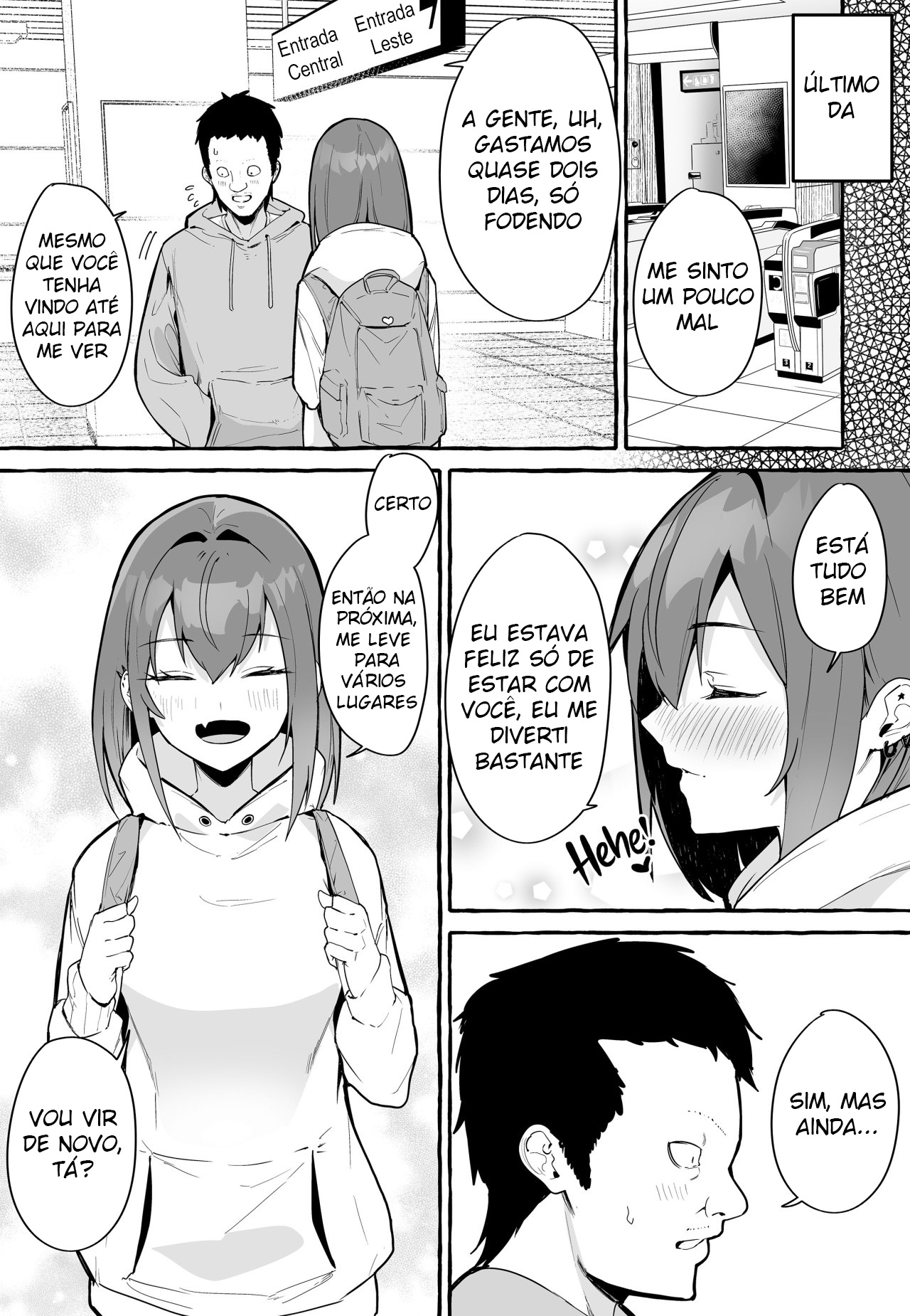 Ler O Dia em Que Encontrei Pessoalmente Minha Namorada Virtual Peituda, e Ela Sugou Toda Minha Porra. Capitulo 1 Page 54