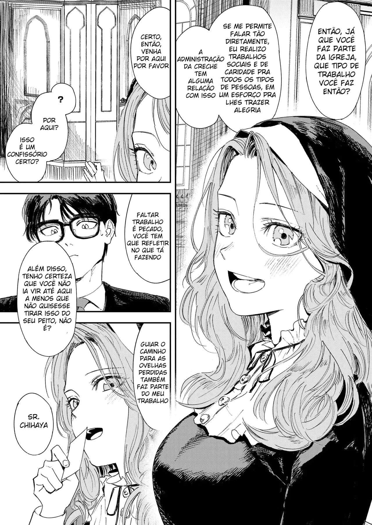 Ler A Freira Quer Se Casar E Perder A Sua Virgindade. Capitulo 1 Page 20