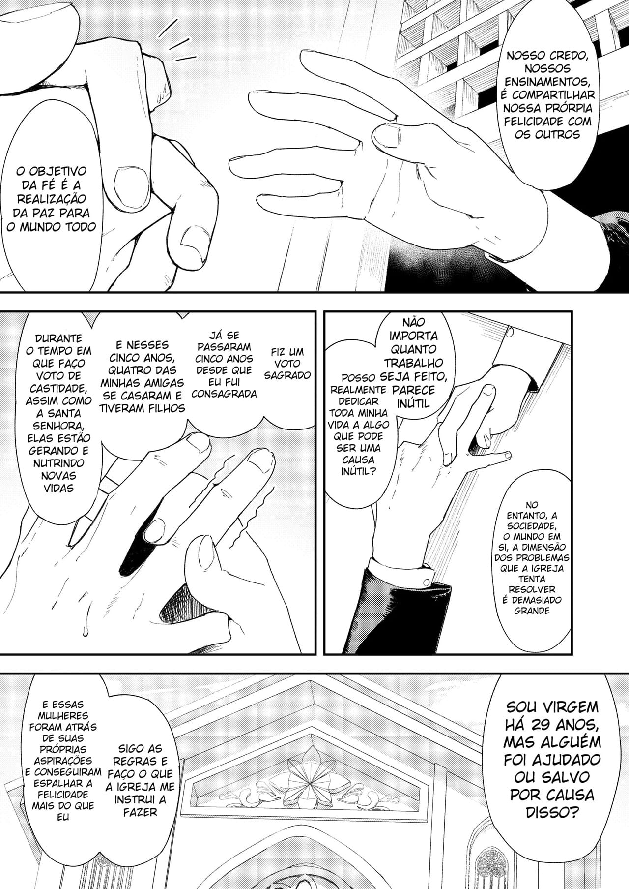 Ler A Freira Quer Se Casar E Perder A Sua Virgindade. Capitulo 1 Page 23