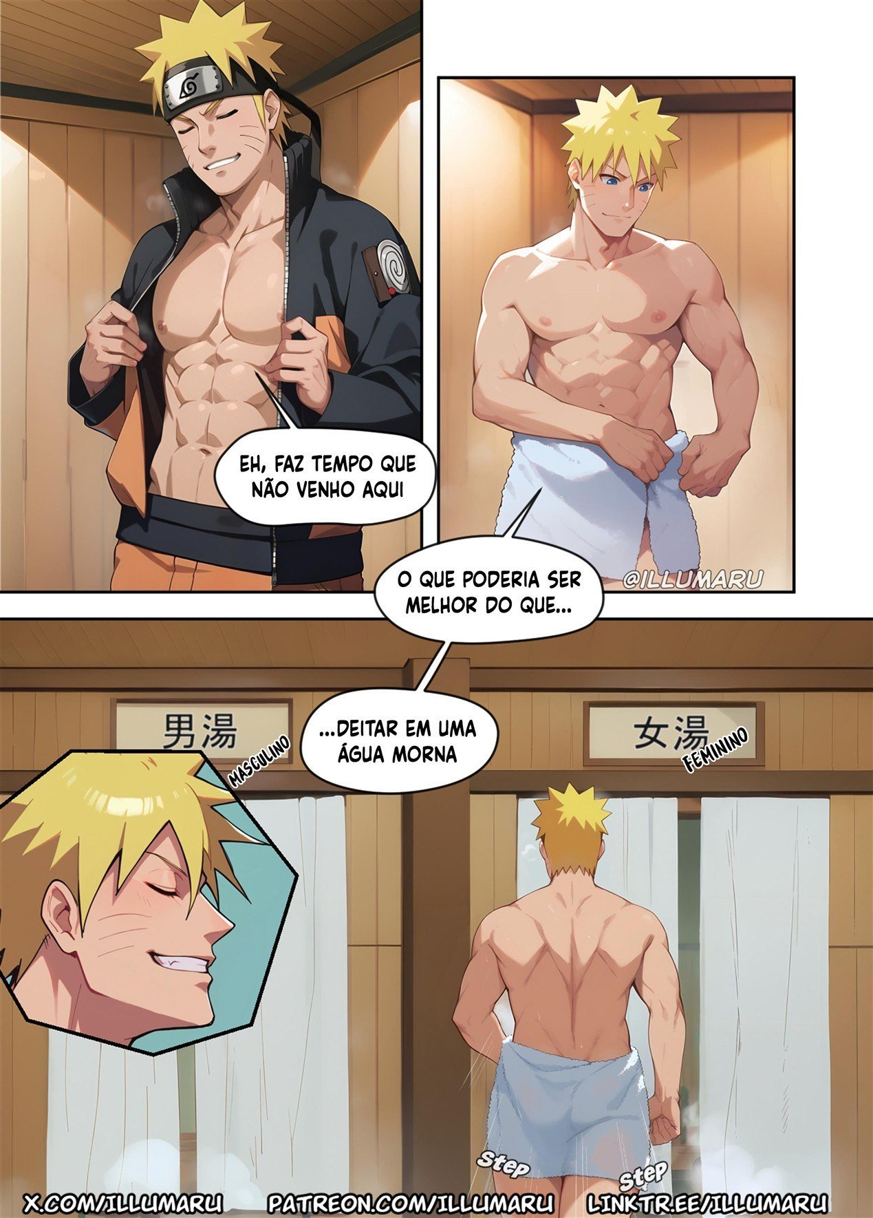 Ler Diversão nas Fontes Termais Capitulo 1 Page 4
