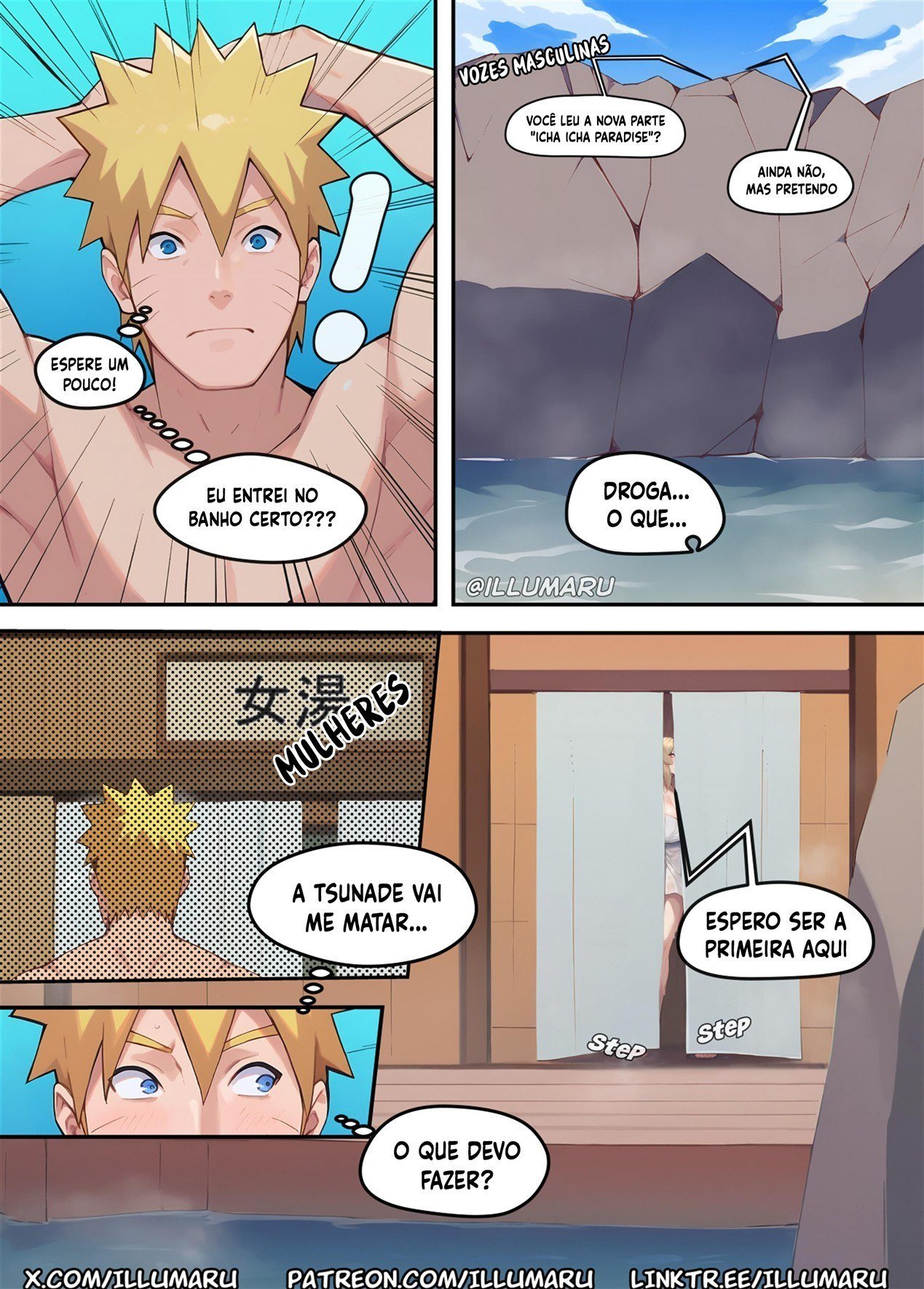 Ler Diversão nas Fontes Termais Capitulo 1 Page 7