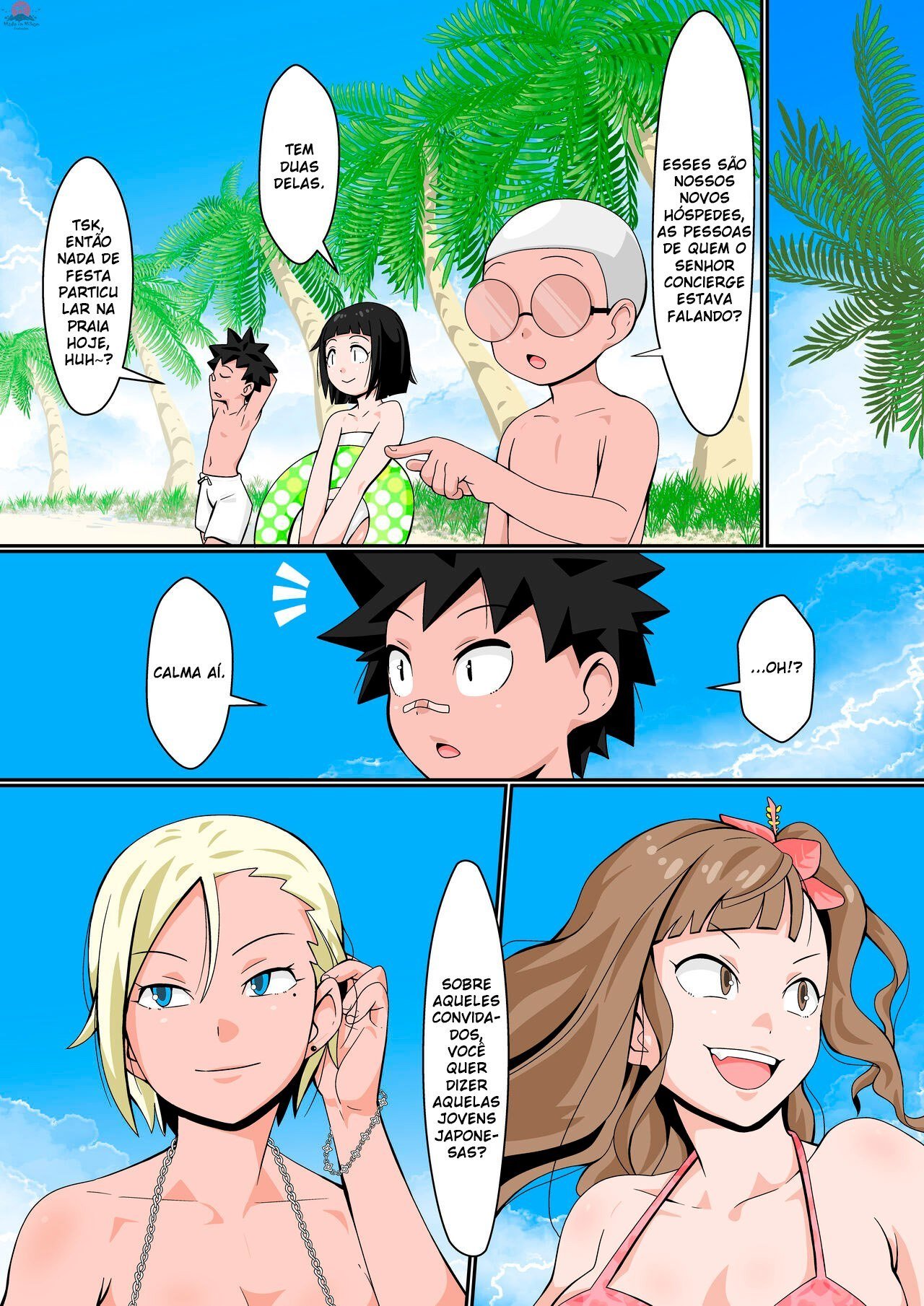 Ler Resort Beach de Rankou Mission! Capitulo 1 Page 6