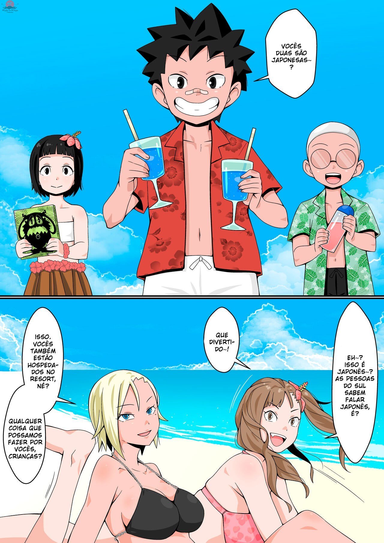 Ler Resort Beach de Rankou Mission! Capitulo 1 Page 9