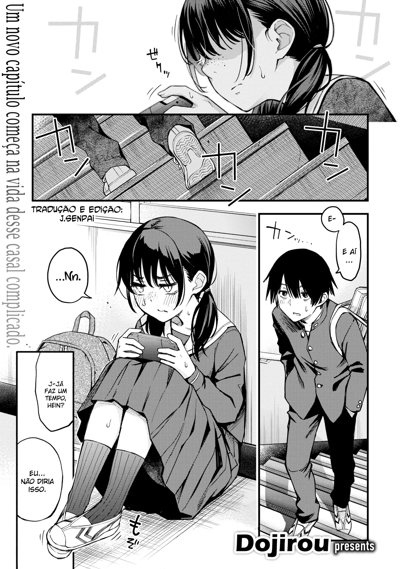 Ler O Momento Bem Antes de Pessoas Sombrias Começarem a Namorar é o Mais Quente, Não Acha? Capitulo 1 Page 1