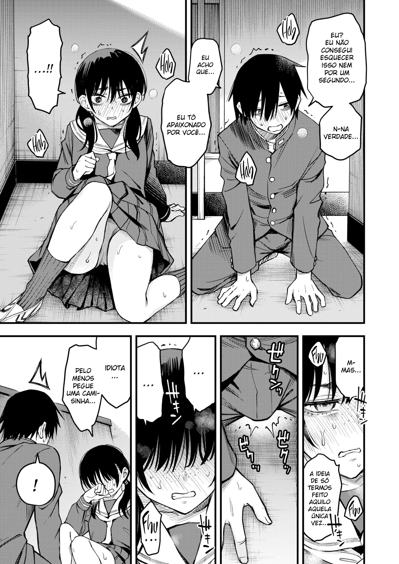 Ler O Momento Bem Antes de Pessoas Sombrias Começarem a Namorar é o Mais Quente, Não Acha? Capitulo 1 Page 15