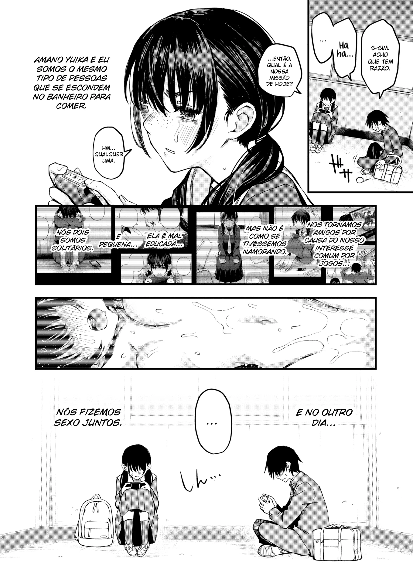 Ler O Momento Bem Antes de Pessoas Sombrias Começarem a Namorar é o Mais Quente, Não Acha? Capitulo 1 Page 2