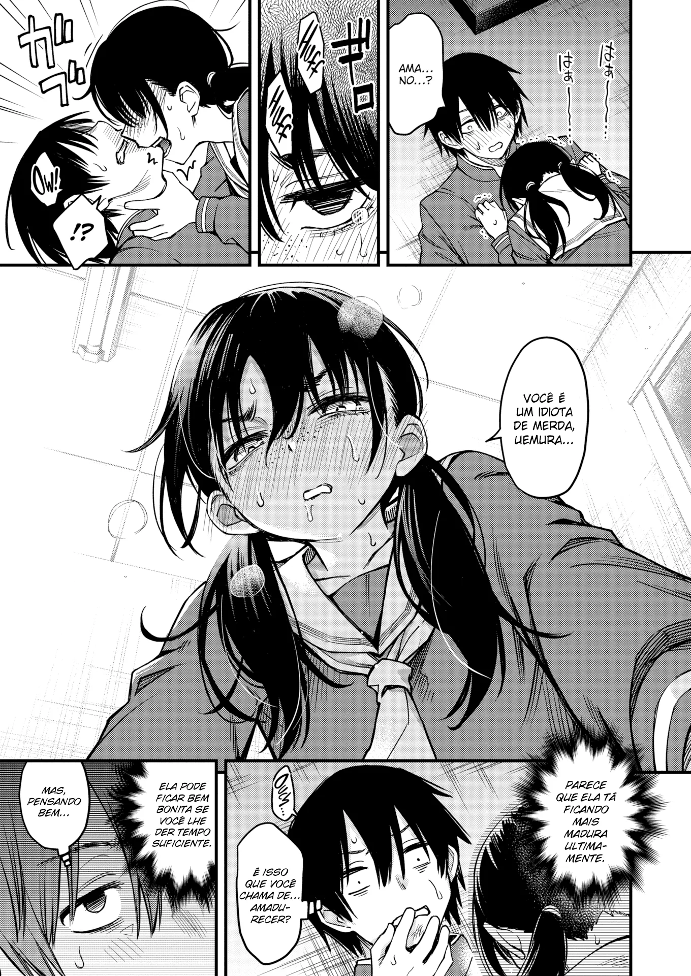 Ler O Momento Bem Antes de Pessoas Sombrias Começarem a Namorar é o Mais Quente, Não Acha? Capitulo 1 Page 29