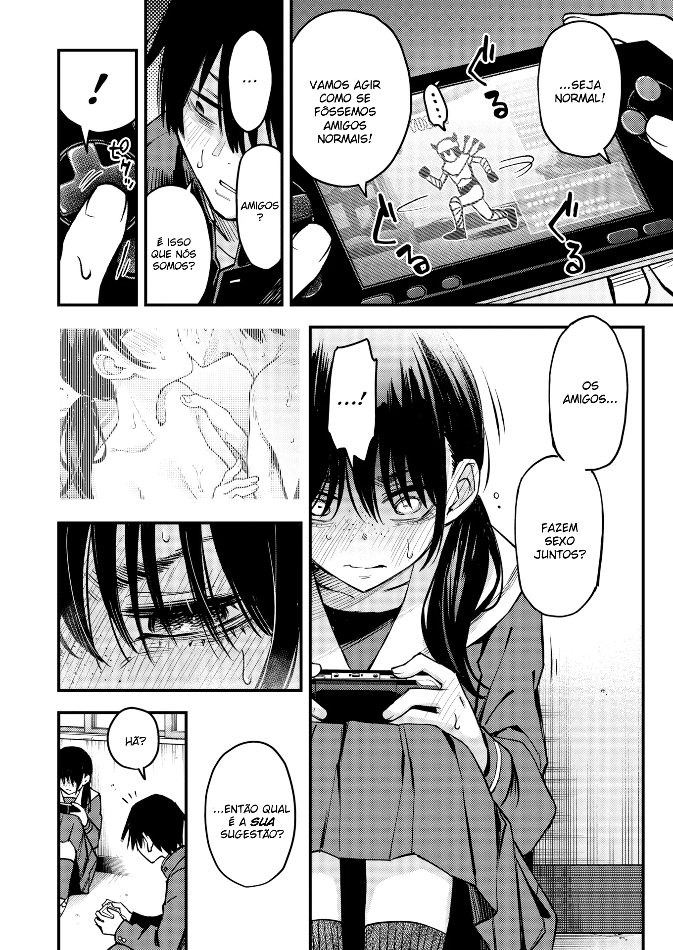 Ler O Momento Bem Antes de Pessoas Sombrias Começarem a Namorar é o Mais Quente, Não Acha? Capitulo 1 Page 6
