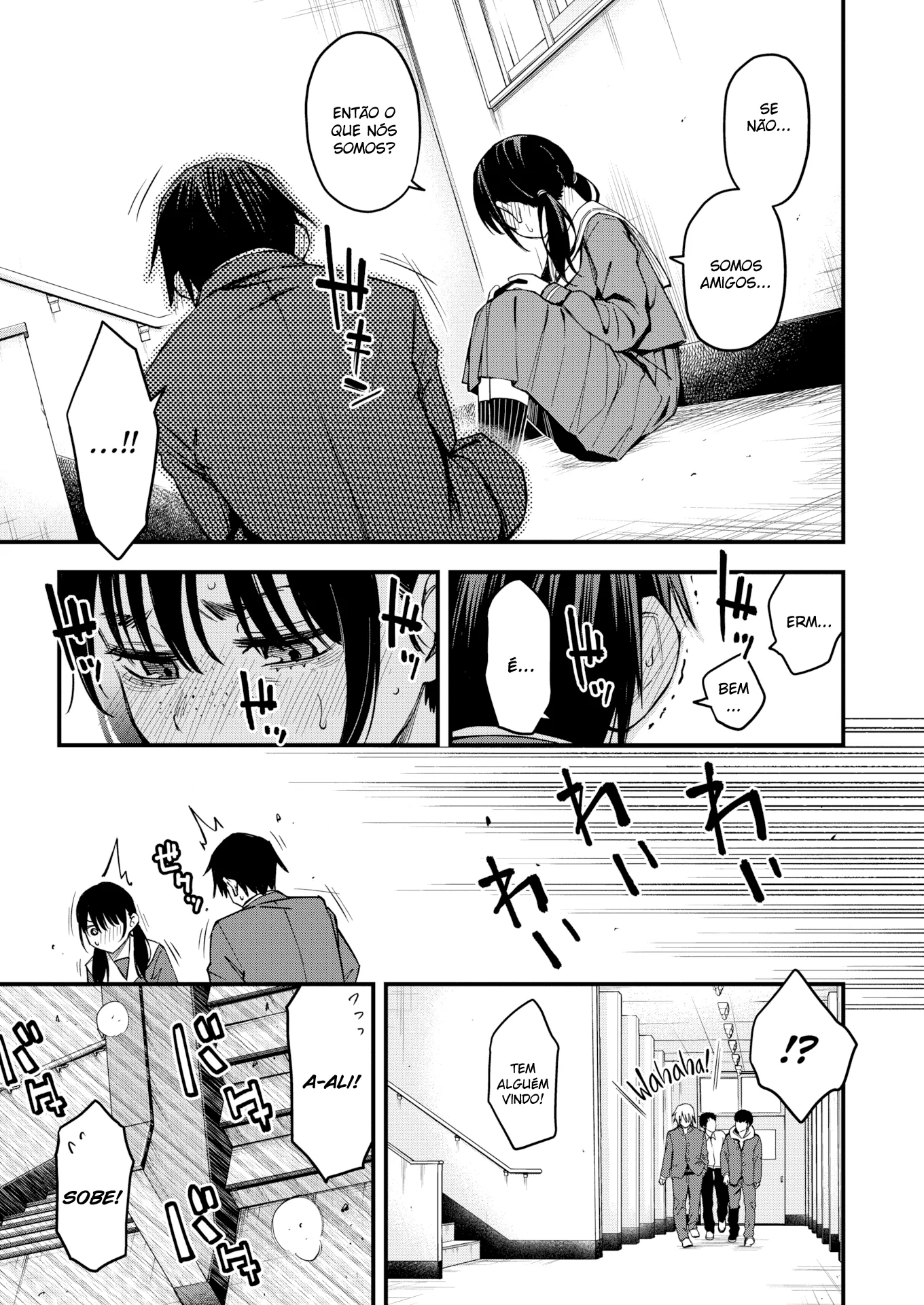 Ler O Momento Bem Antes de Pessoas Sombrias Começarem a Namorar é o Mais Quente, Não Acha? Capitulo 1 Page 7