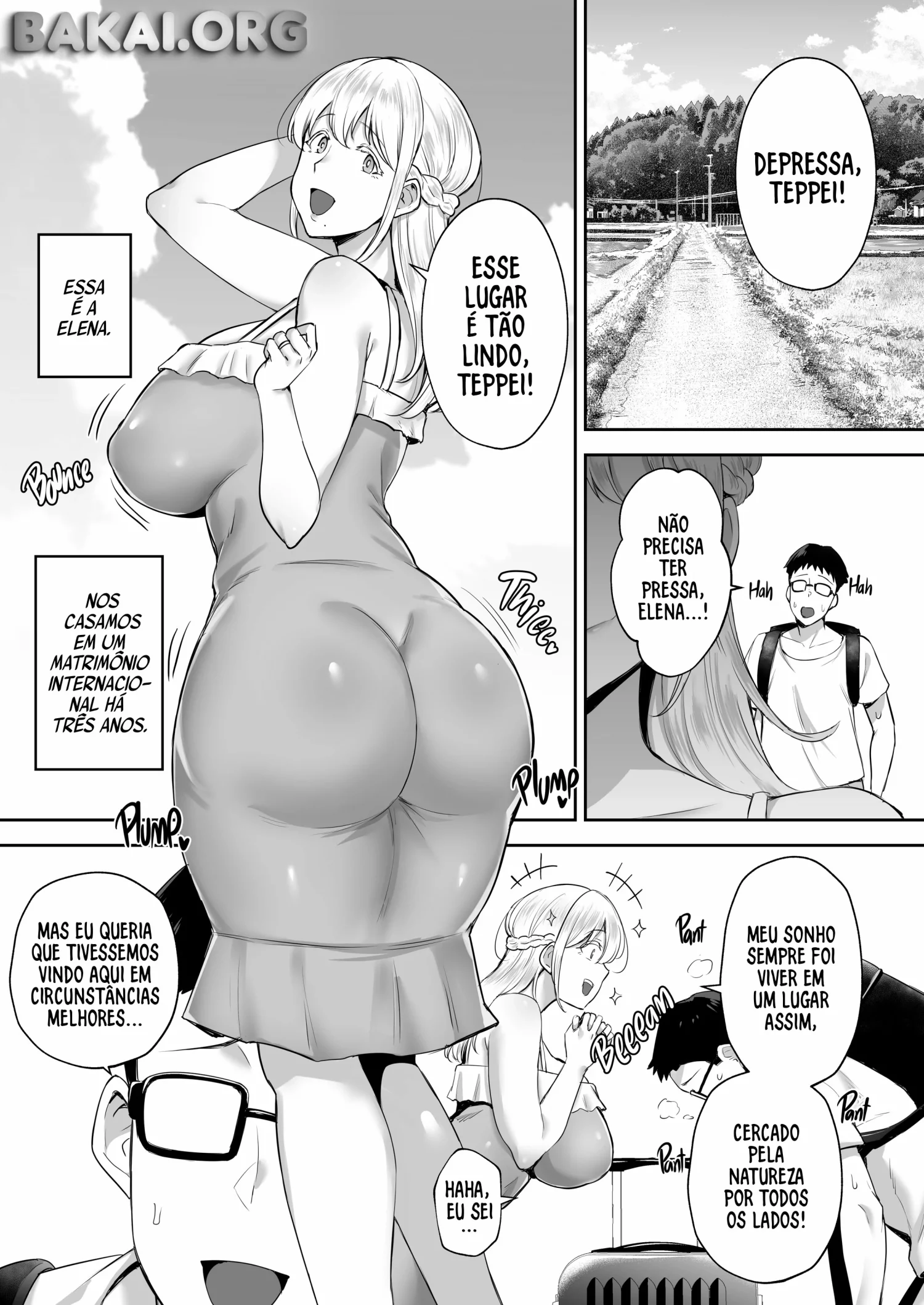Ler Meu Tio Enrabou a Minha Esposa Loira de Peitos Grandes Capitulo 1 Page 2