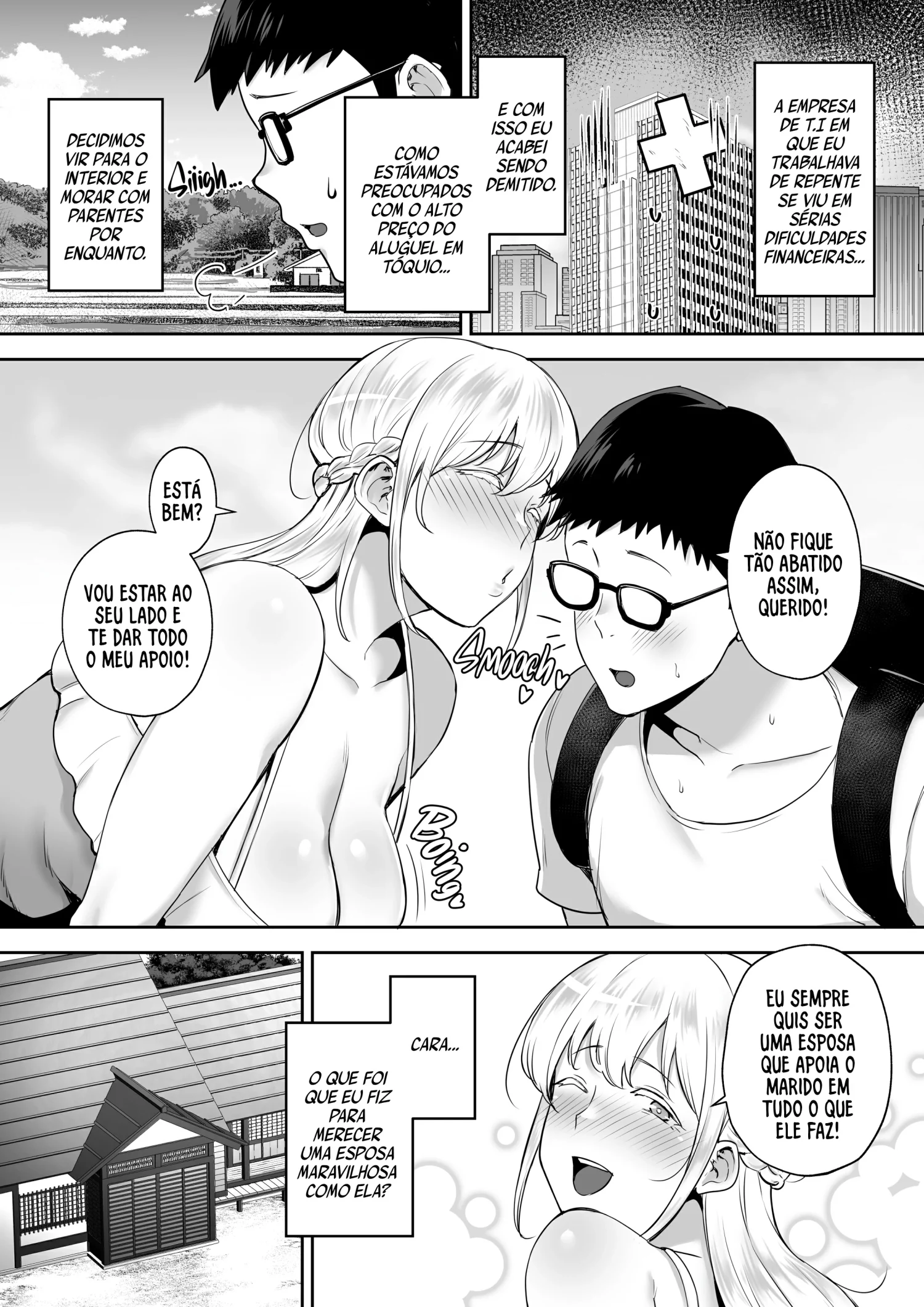 Ler Meu Tio Enrabou a Minha Esposa Loira de Peitos Grandes Capitulo 1 Page 3