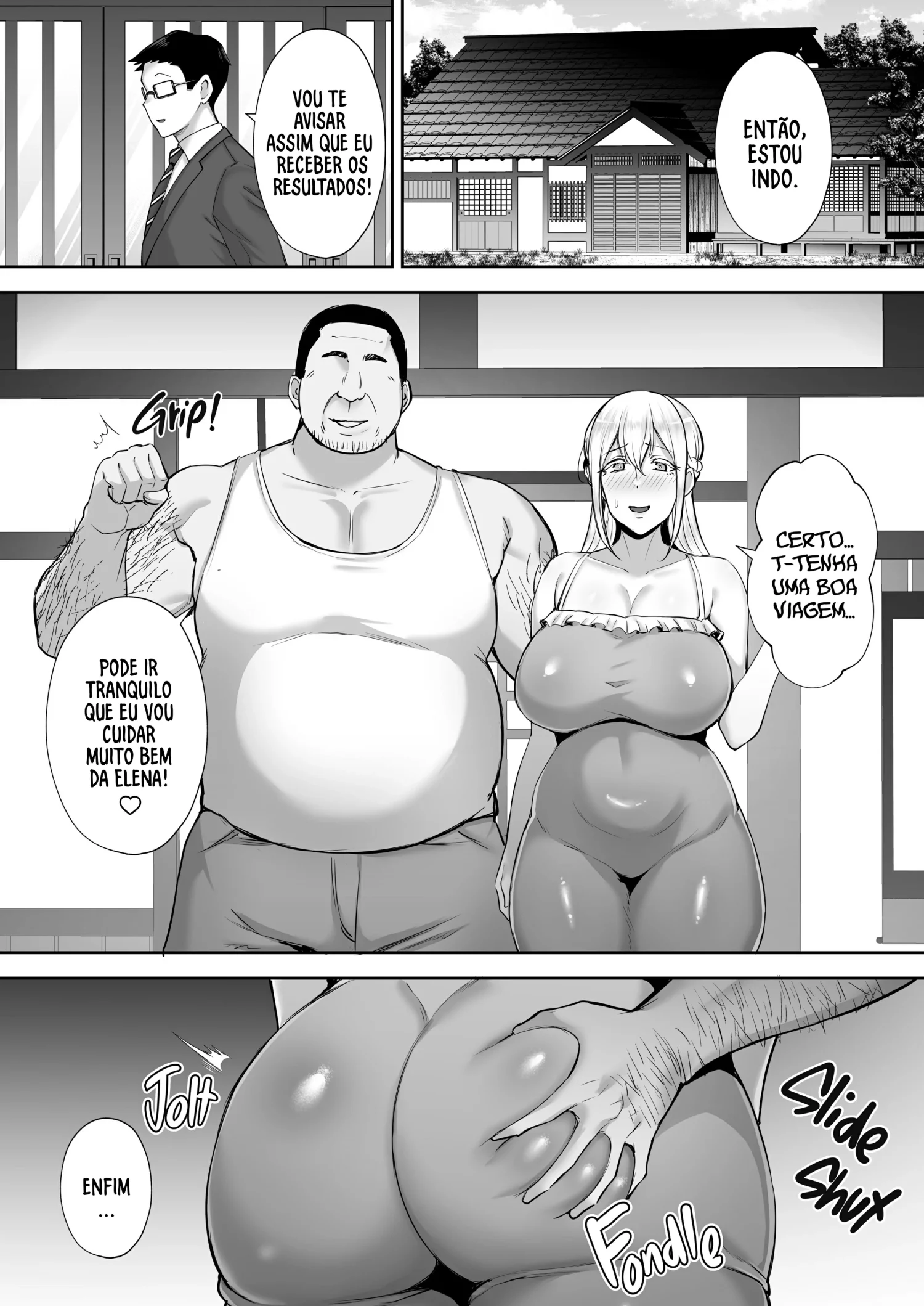 Ler Meu Tio Enrabou a Minha Esposa Loira de Peitos Grandes Capitulo 1 Page 42
