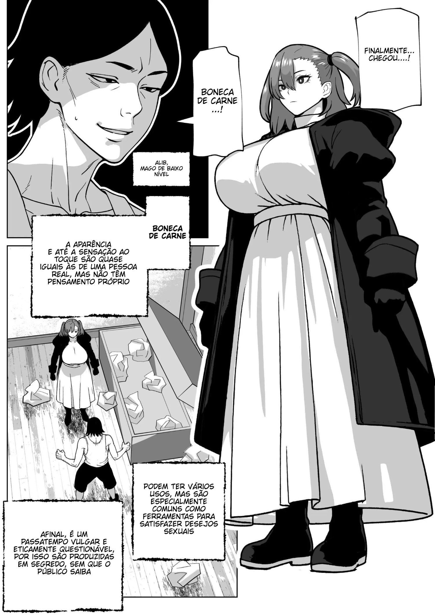 Ler A boneca de carne que encomendei veio com um pau…? Capitulo 1 Page 2