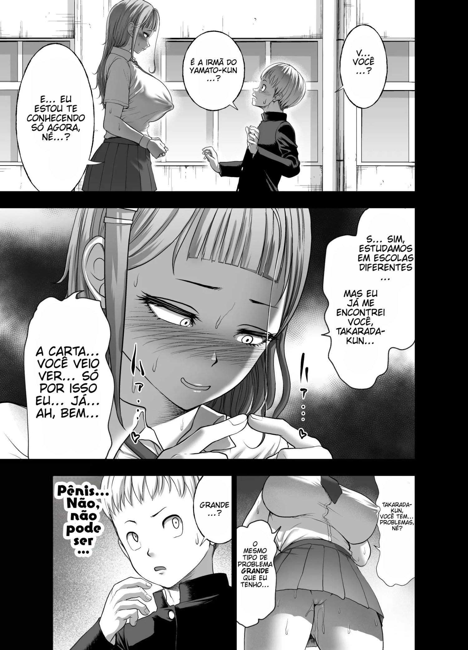 Ler Chefe dos Músculos Peitorais ~Nadeshiko-chan, Eu e o Peitoral Yamato~ Capitulo 1 Page 13