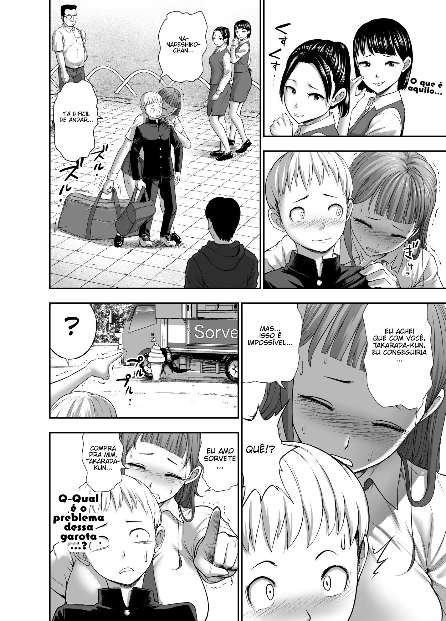 Ler Chefe dos Músculos Peitorais ~Nadeshiko-chan, Eu e o Peitoral Yamato~ Capitulo 1 Page 36