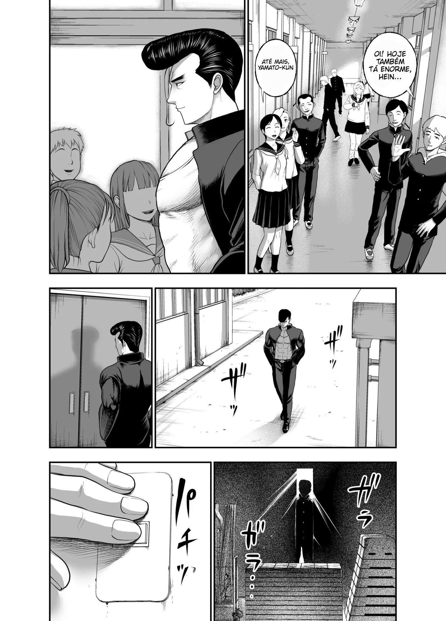 Ler Chefe dos Músculos Peitorais ~Nadeshiko-chan, Eu e o Peitoral Yamato~ Capitulo 1 Page 74