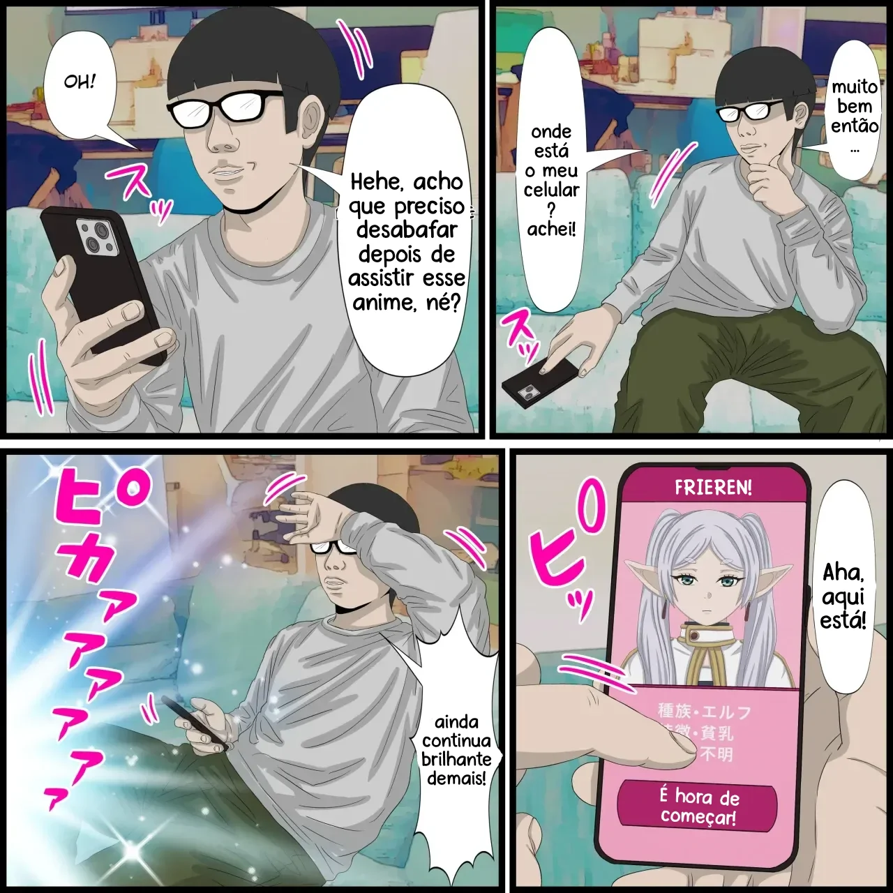 Ler Anime Chara to Sex Dekiru Appli 9, Frieren Hen Capitulo 1 Page 3