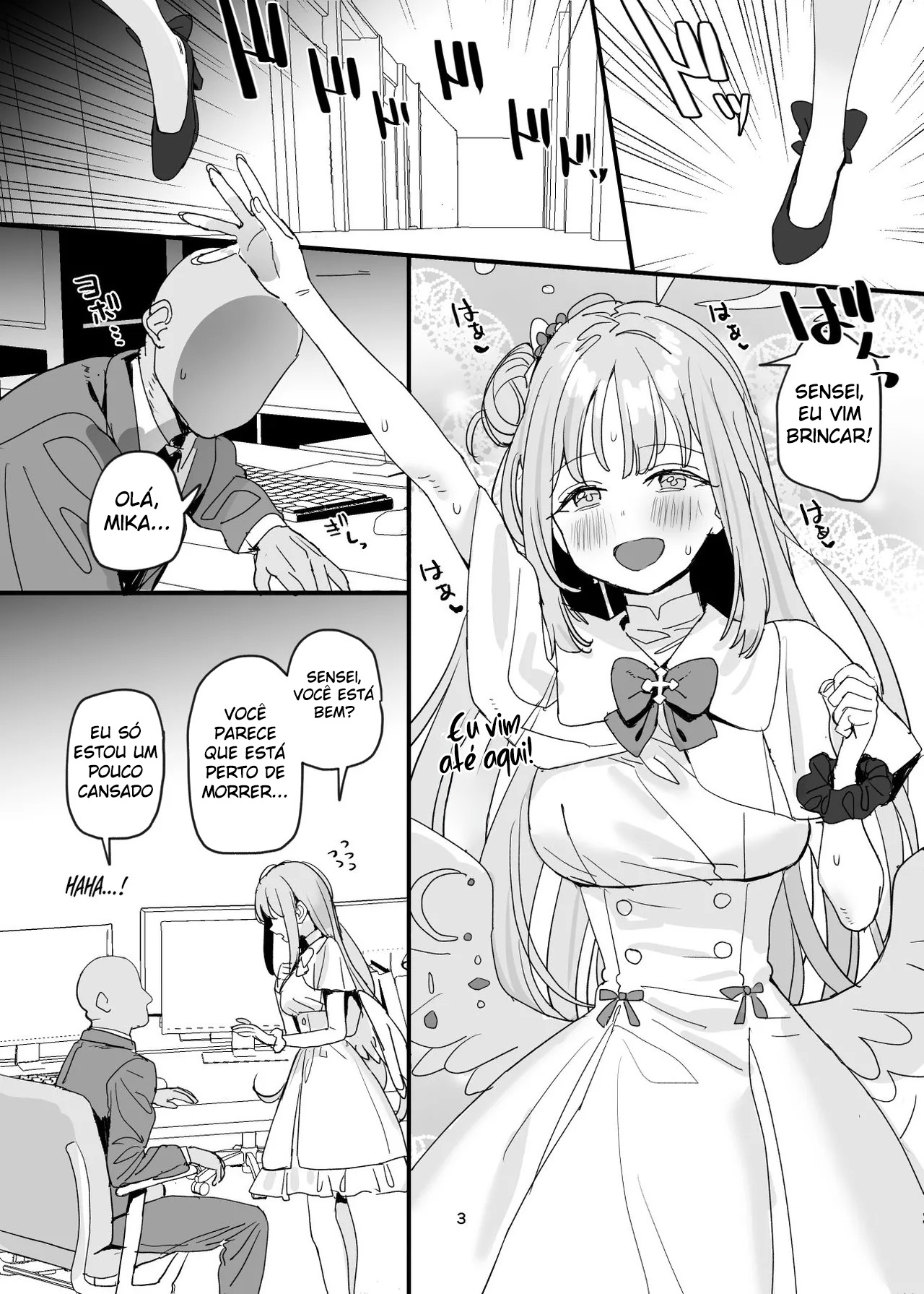 Ler Tudo Bem uma Aluna Transar Com o Seu Sensei, Não é? Capitulo 1 Page 2