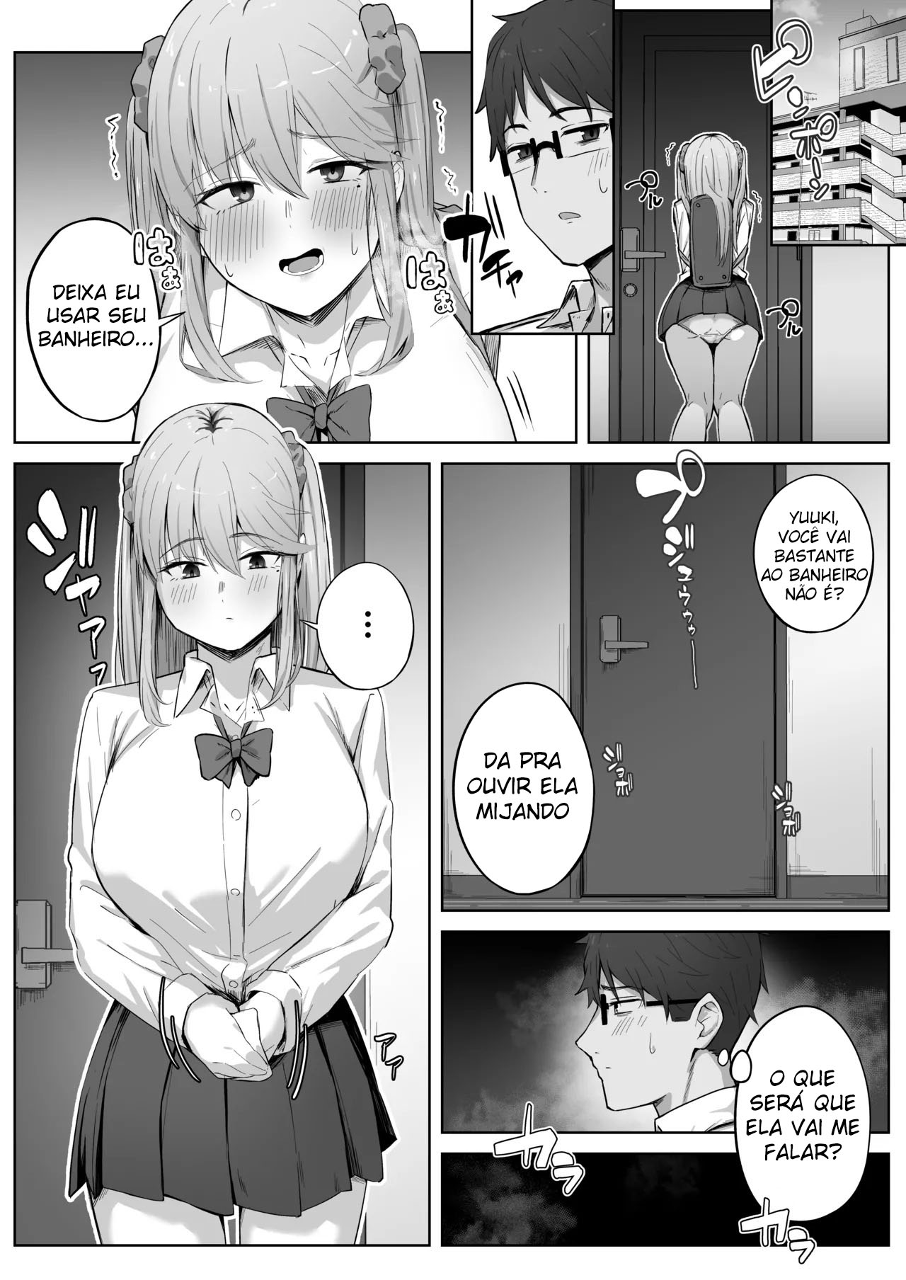 Ler A Gyaru Popular da Turma Tinha Como Complexos o Fato de se Mijar e Seus Mamilos Invertidos. Capitulo 1 Page 14
