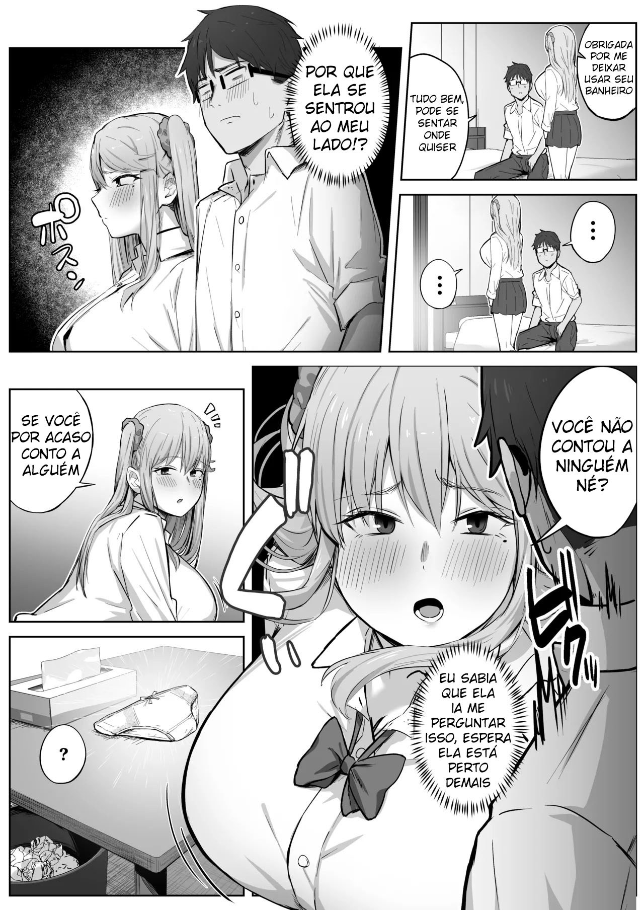 Ler A Gyaru Popular da Turma Tinha Como Complexos o Fato de se Mijar e Seus Mamilos Invertidos. Capitulo 1 Page 15