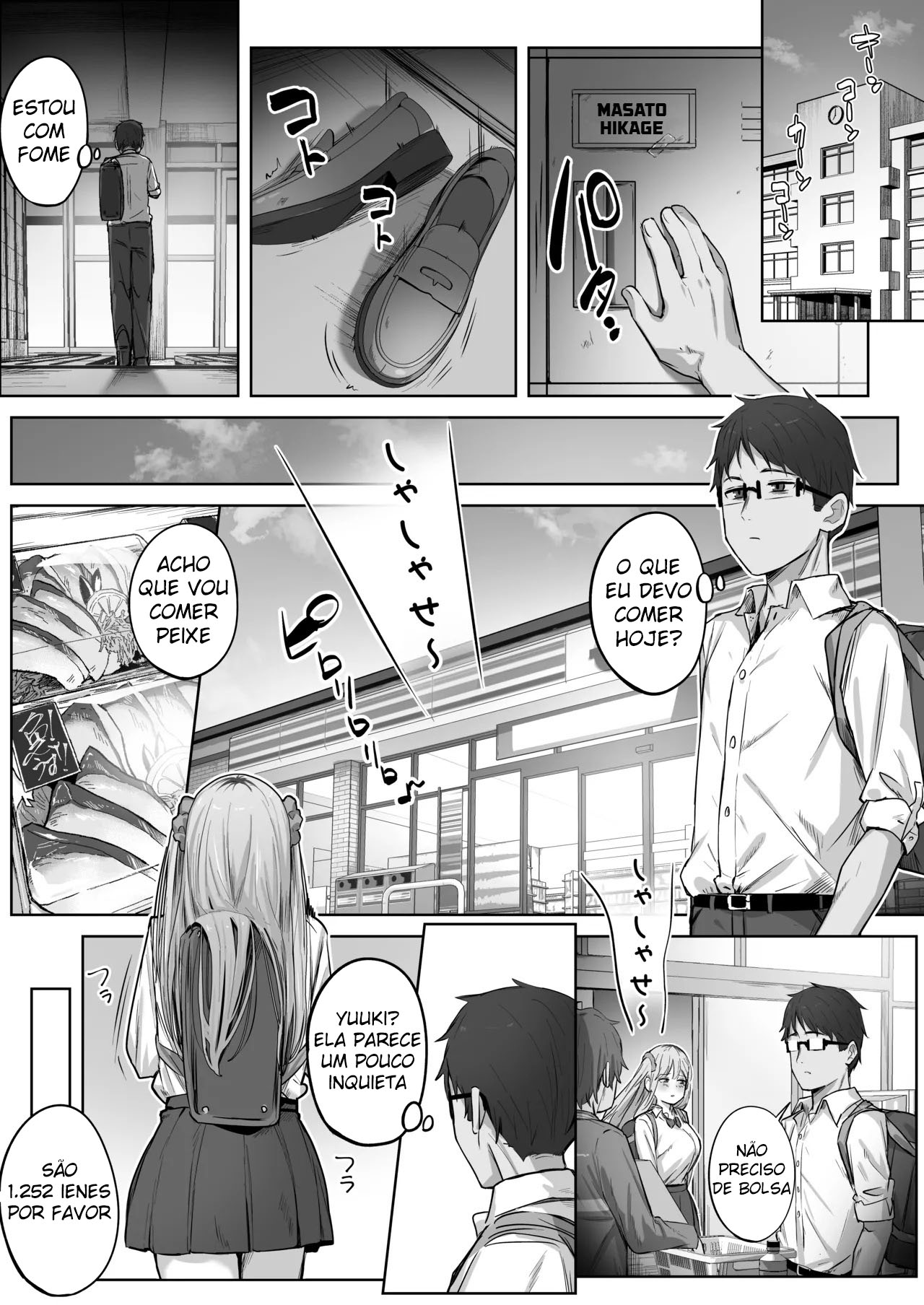 Ler A Gyaru Popular da Turma Tinha Como Complexos o Fato de se Mijar e Seus Mamilos Invertidos. Capitulo 1 Page 4