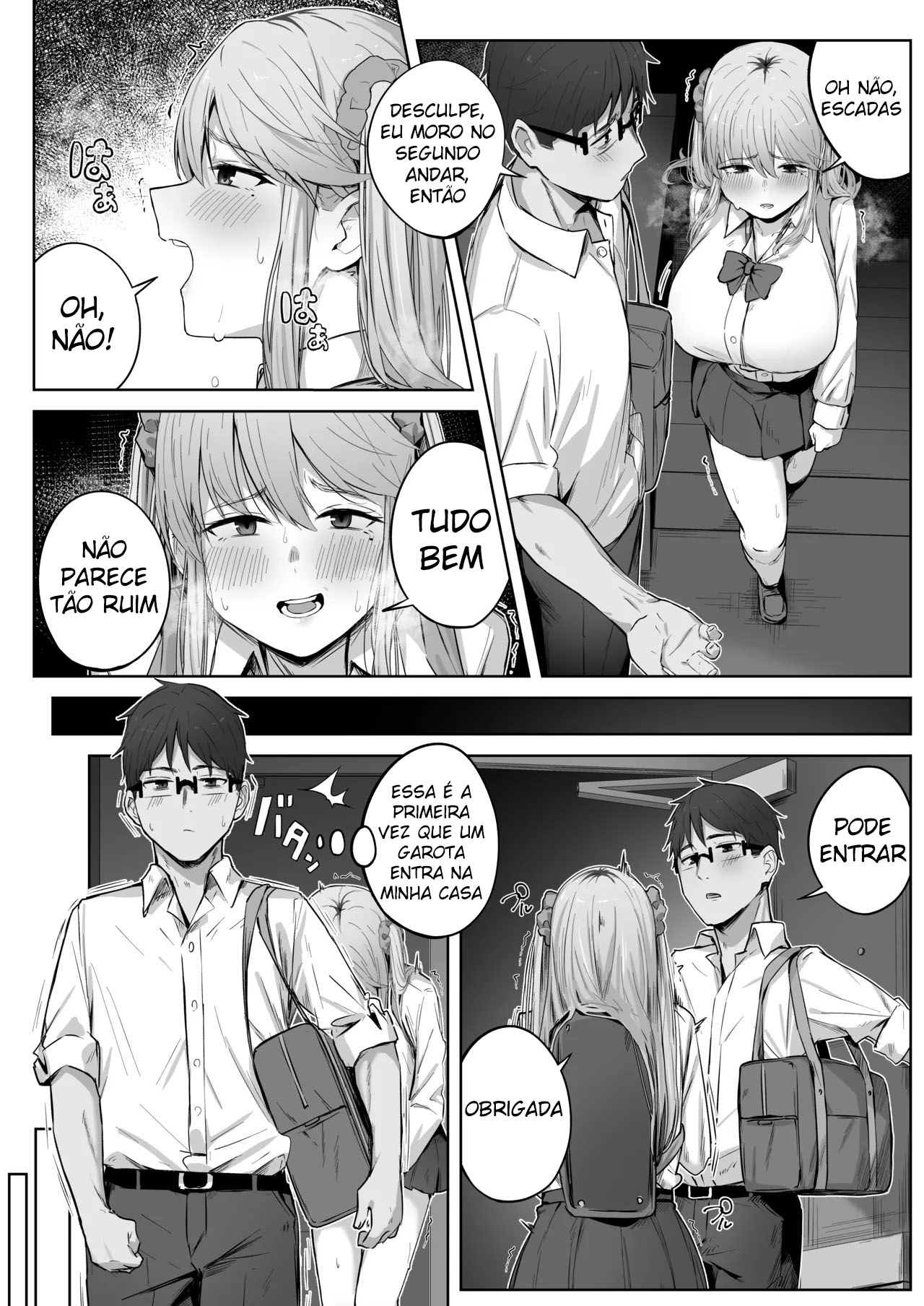 Ler A Gyaru Popular da Turma Tinha Como Complexos o Fato de se Mijar e Seus Mamilos Invertidos. Capitulo 1 Page 7