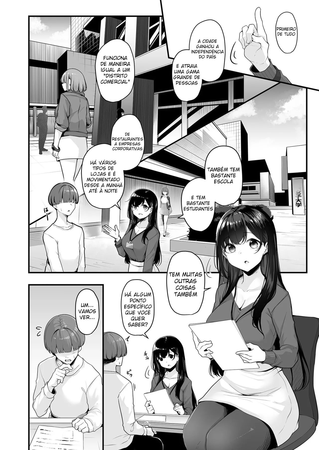 Ler Vamos Fazer Isso, Onee-san? ~Com o Cartão Echinpo, Dá Pra Fazer o Que Quiser~ Capitulo 1 Page 3