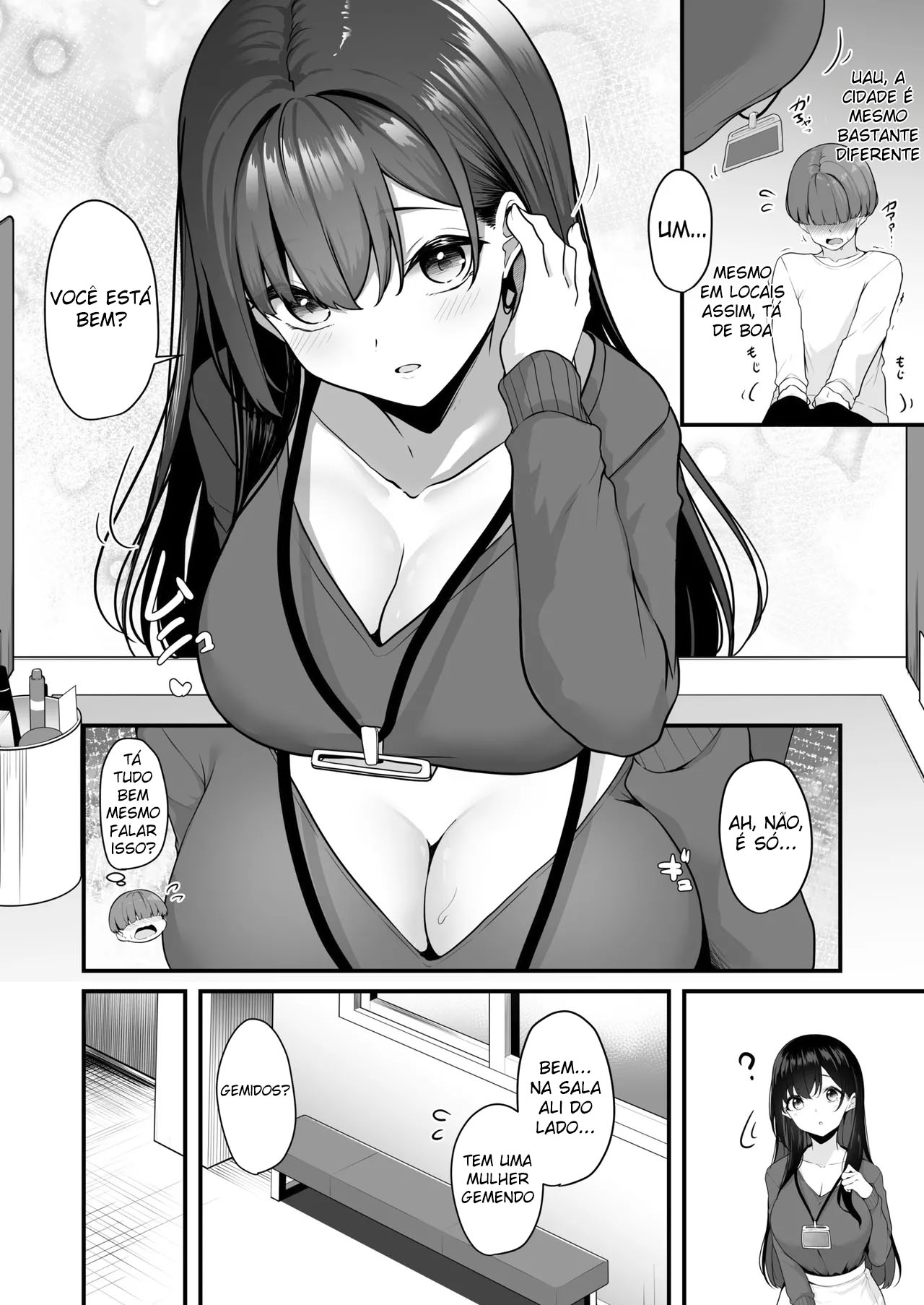 Ler Vamos Fazer Isso, Onee-san? ~Com o Cartão Echinpo, Dá Pra Fazer o Que Quiser~ Capitulo 1 Page 5