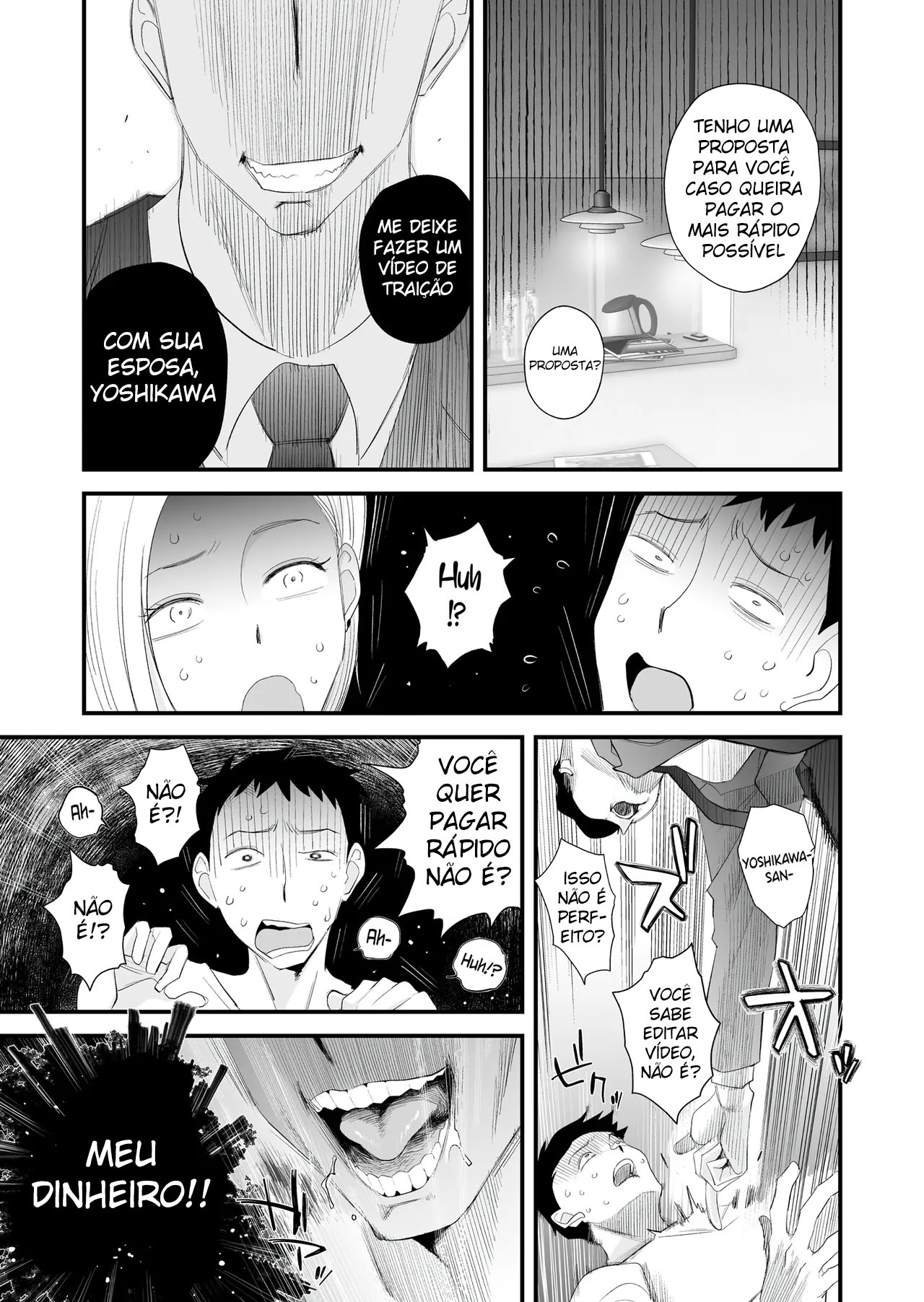 Ler Censurando Minha Esposa ~ Fui Obrigado A Censurar O Vídeo NTR da Minha Amada Esposa ~ Capitulo 1 Page 6