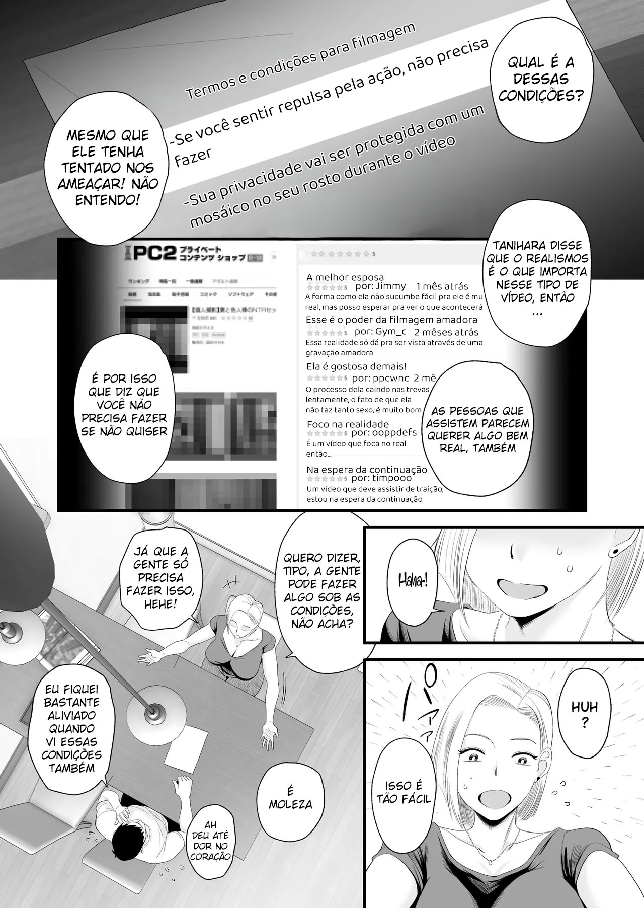 Ler Censurando Minha Esposa ~ Fui Obrigado A Censurar O Vídeo NTR da Minha Amada Esposa ~ Capitulo 1 Page 8