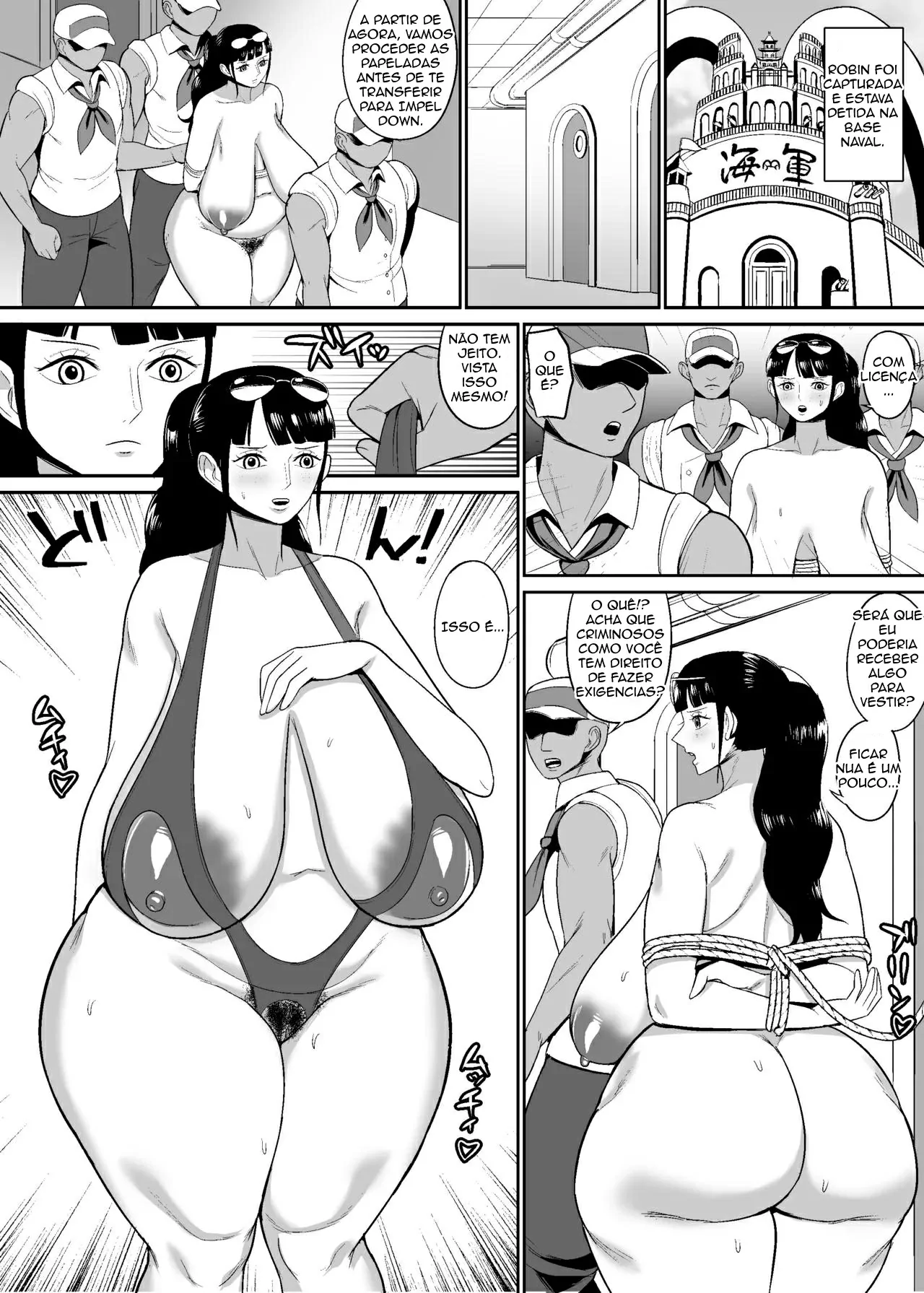 Ler Uma Arqueóloga Velha Presa na Base Naval Capitulo 1 Page 1
