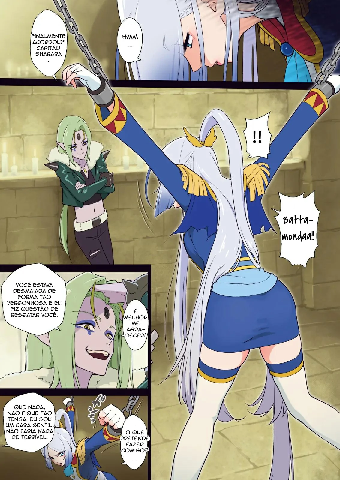 Ler Anaru taichou wa sharara ga yowai Capitulo 1 Page 3