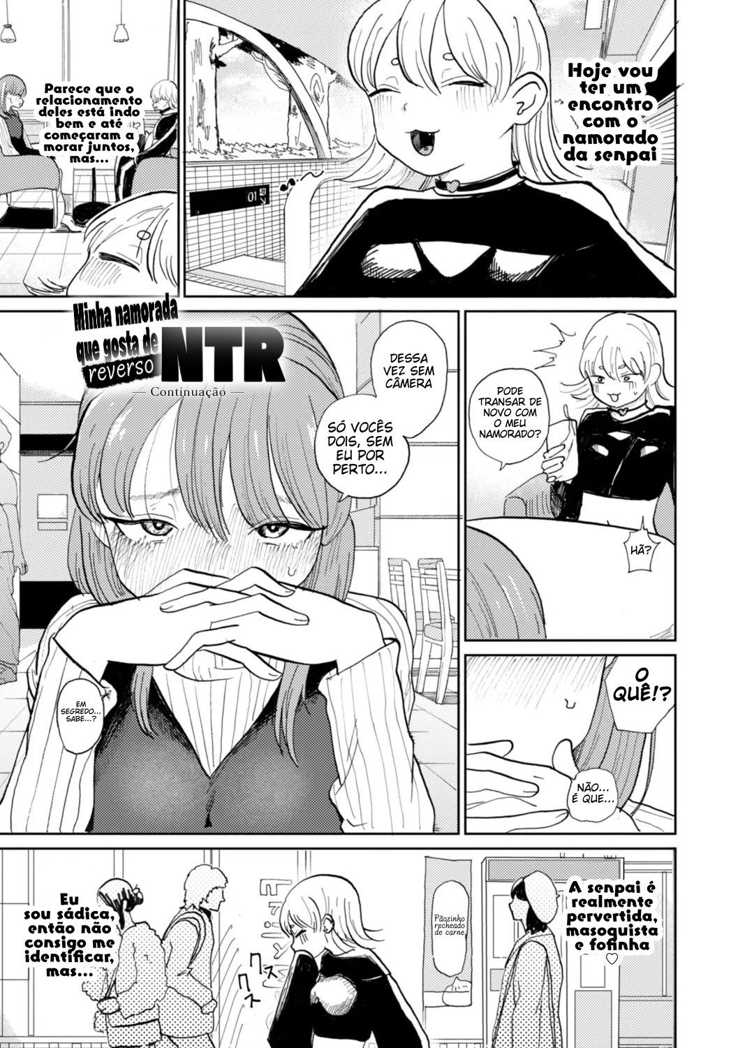 Ler Minha namorada que gosta de NTR reverso Capitulo 3 Page 3
