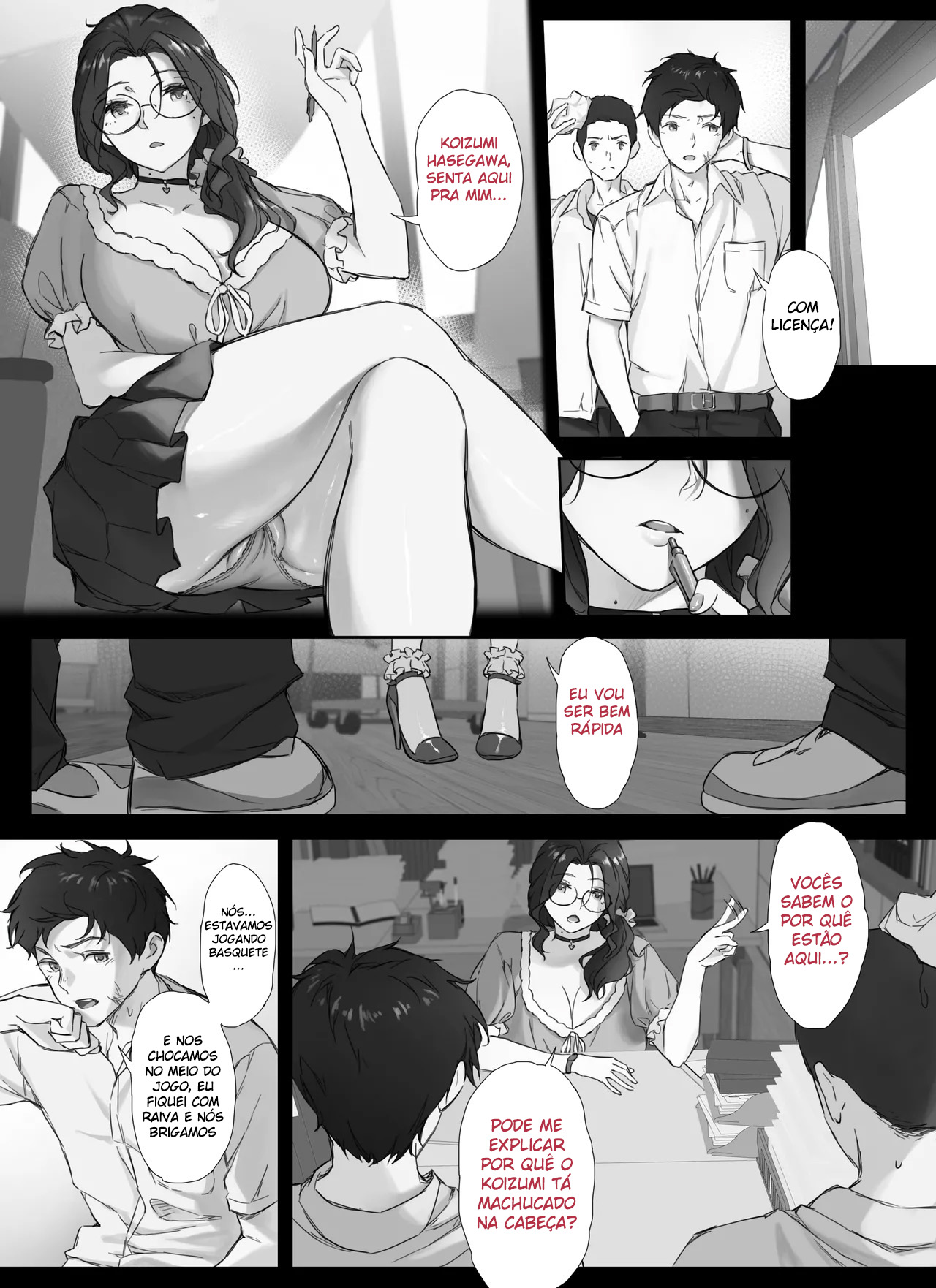 Ler Meu Relacionamento Secreto Com Minha Professora Peituda Capitulo 1 Page 6