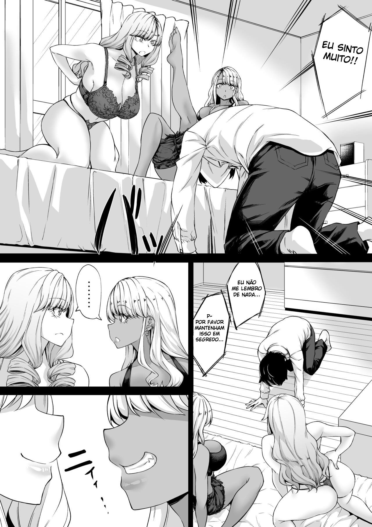 Ler A História de Como Eu que Era o Pet da Empresa, Acabei Virando o Pet de uma Gyaru Capitulo 1 Page 12