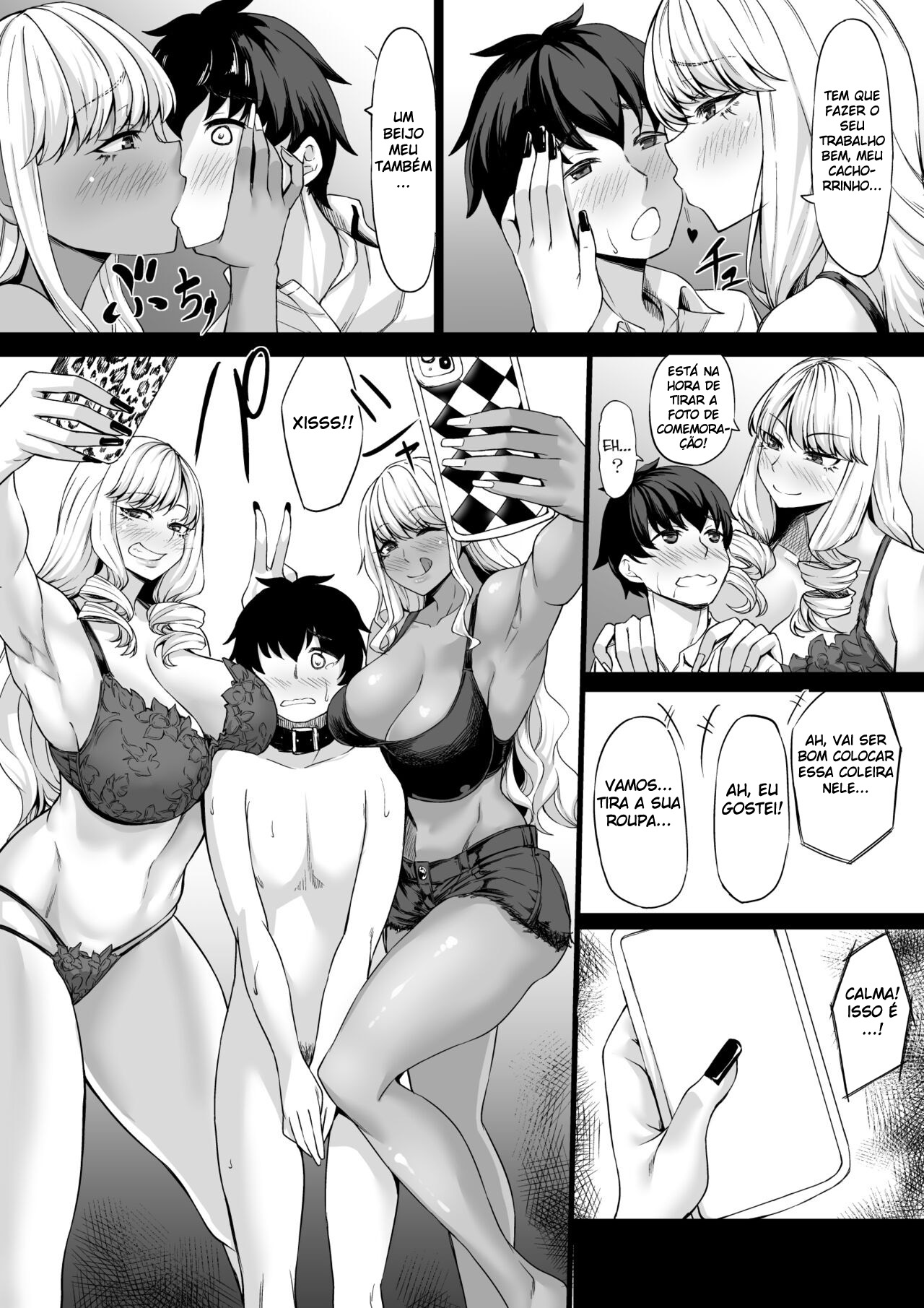 Ler A História de Como Eu que Era o Pet da Empresa, Acabei Virando o Pet de uma Gyaru Capitulo 1 Page 18