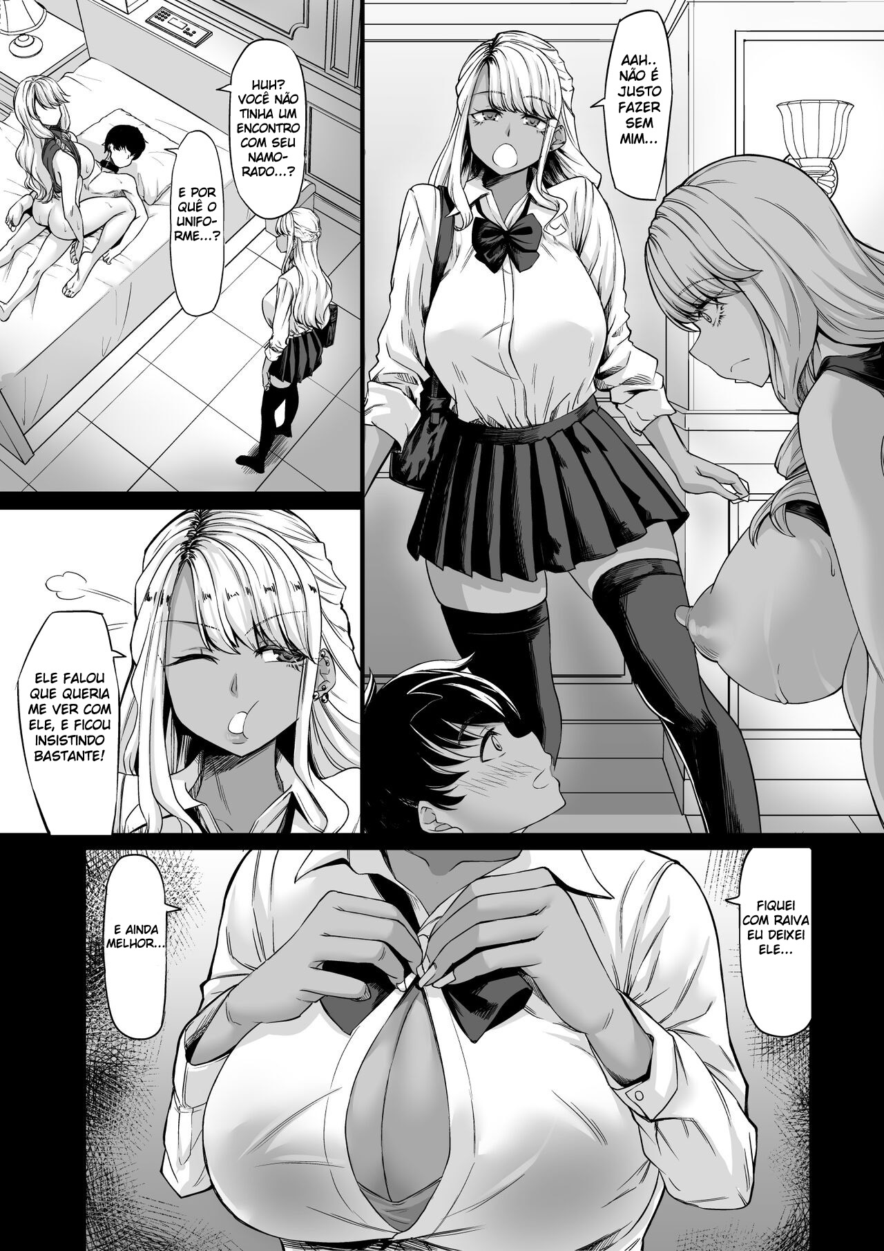 Ler A História de Como Eu que Era o Pet da Empresa, Acabei Virando o Pet de uma Gyaru Capitulo 1 Page 26