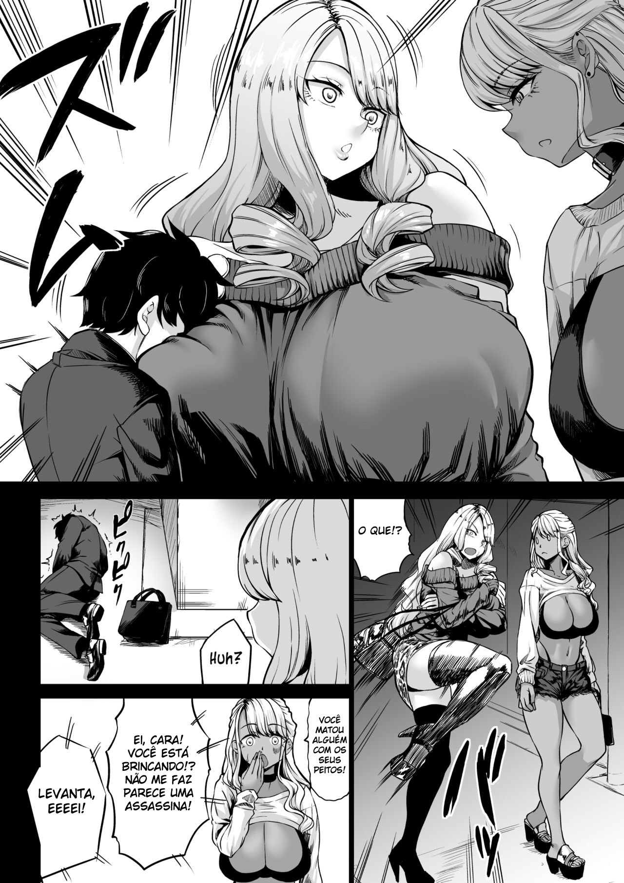 Ler A História de Como Eu que Era o Pet da Empresa, Acabei Virando o Pet de uma Gyaru Capitulo 1 Page 6
