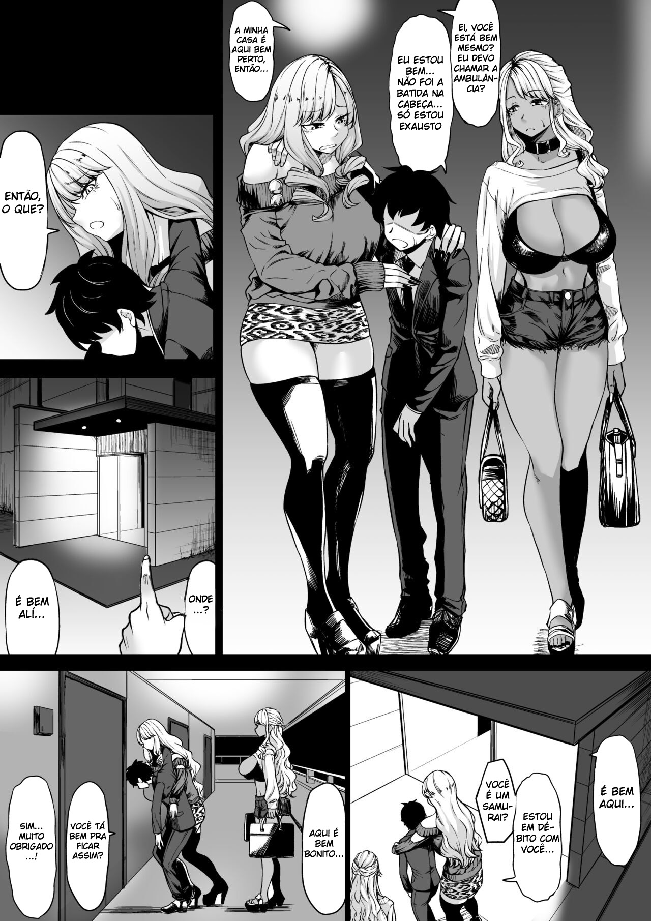 Ler A História de Como Eu que Era o Pet da Empresa, Acabei Virando o Pet de uma Gyaru Capitulo 1 Page 7