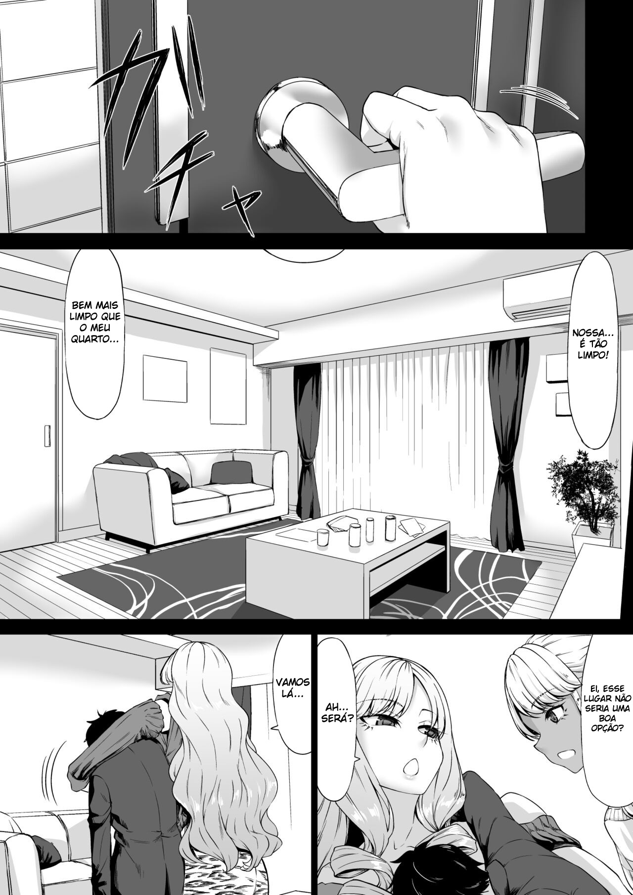 Ler A História de Como Eu que Era o Pet da Empresa, Acabei Virando o Pet de uma Gyaru Capitulo 1 Page 8