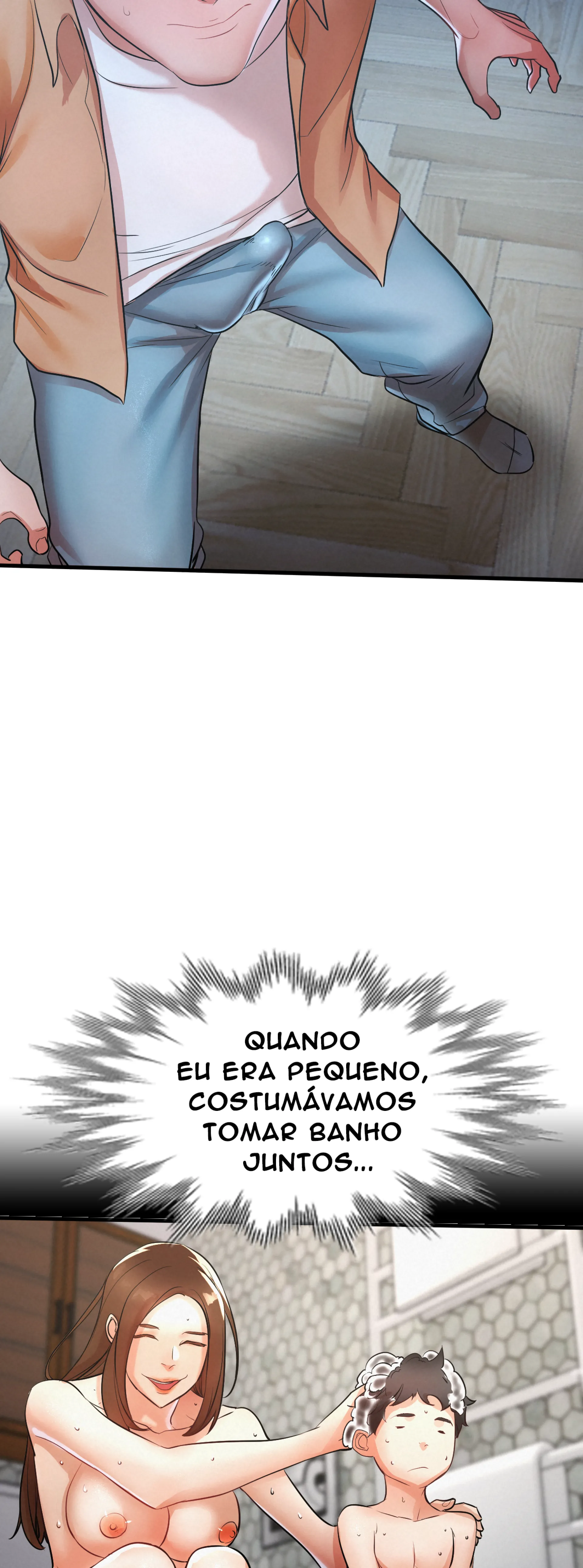 Ler Soaping Up My Stepmom Capitulo 4 Page 14
