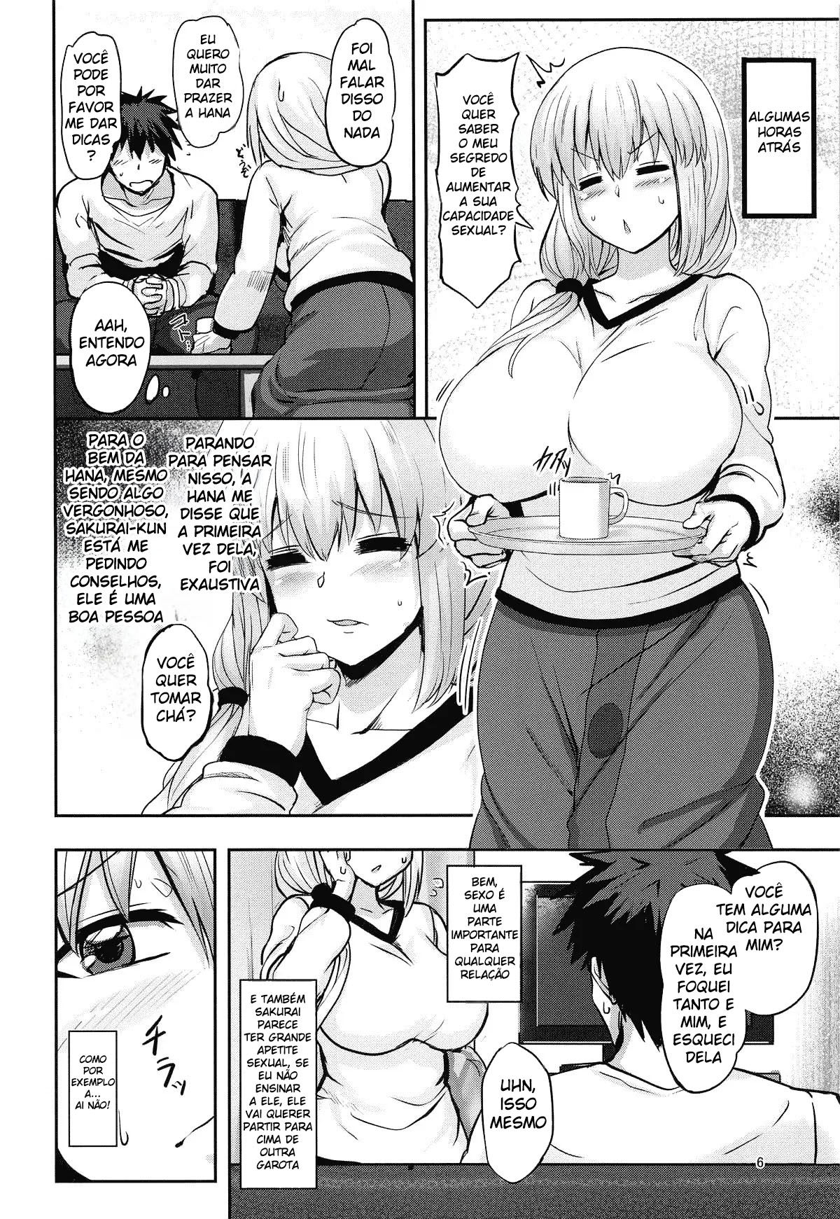 Ler A Tsuki-san Quer Provar Meu Pau Capitulo 1 Page 5