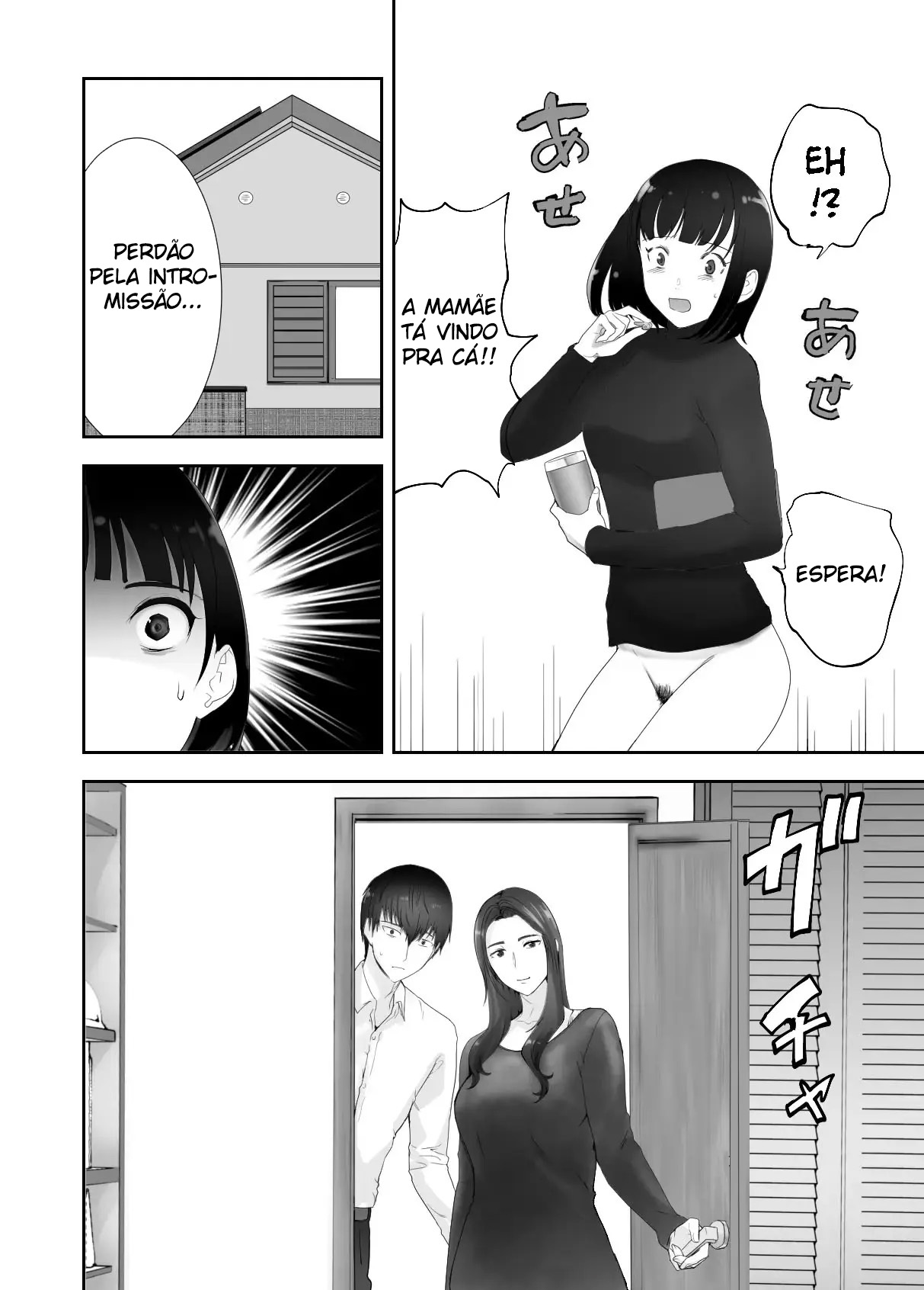 Ler Meu Amigo de Infância Está Fazendo Sexo com Minha Mãe Capitulo 10 Page 55