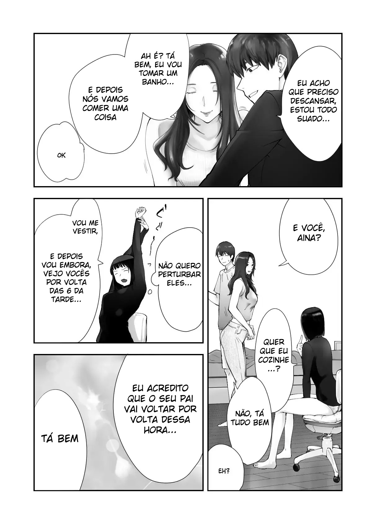 Ler Meu Amigo de Infância Está Fazendo Sexo com Minha Mãe Capitulo 11 Page 36