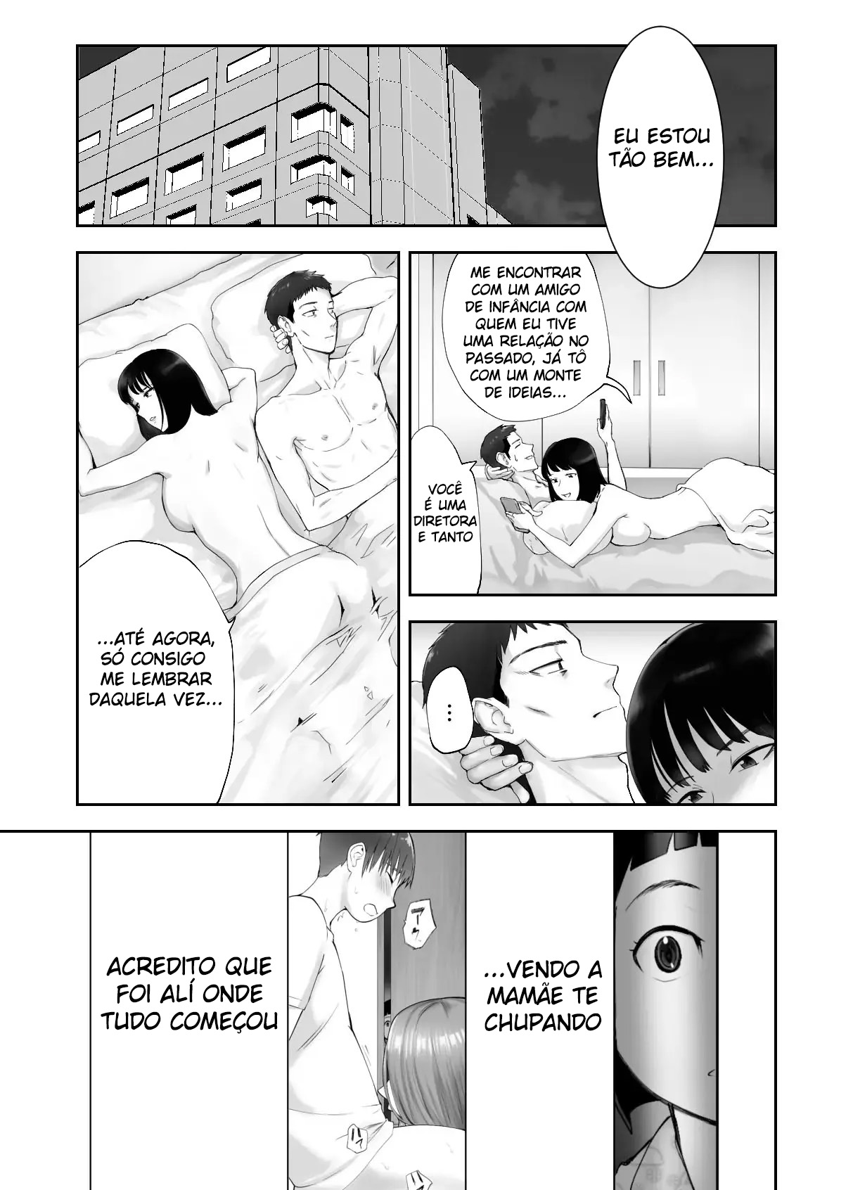 Ler Meu Amigo de Infância Está Fazendo Sexo com Minha Mãe Capitulo 12 Page 52