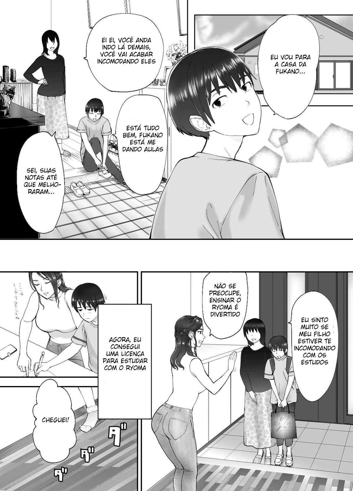 Ler Meu Amigo de Infância Está Fazendo Sexo com Minha Mãe Capitulo 2 Page 17
