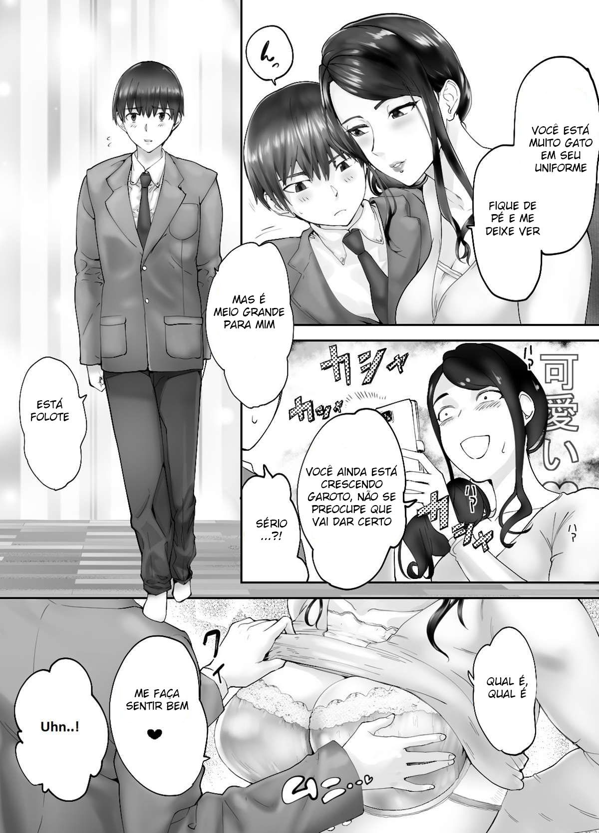 Ler Meu Amigo de Infância Está Fazendo Sexo com Minha Mãe Capitulo 3 Page 12